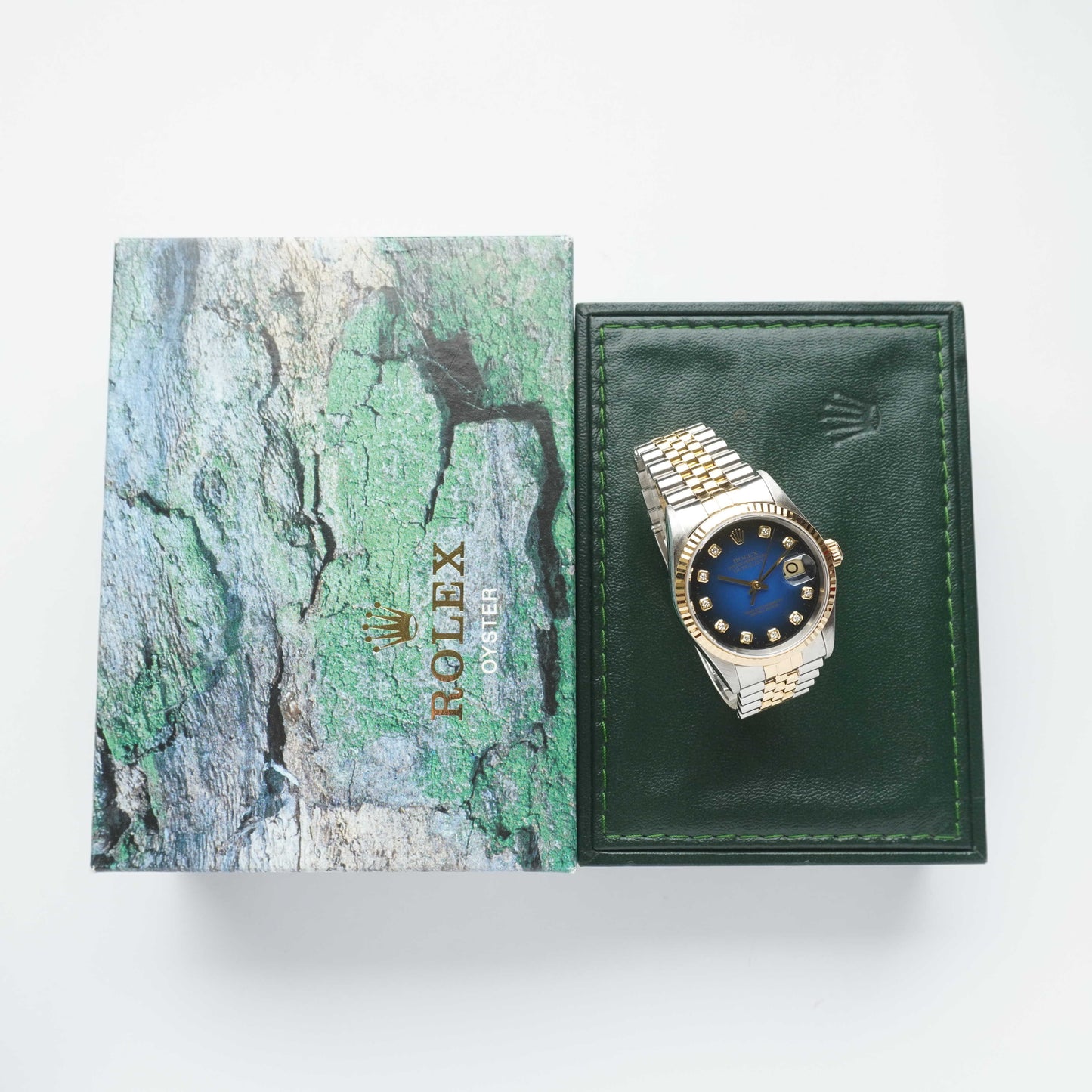 1996 Rolex Datejust "Blue Vignette" (Boxes / Booklets)