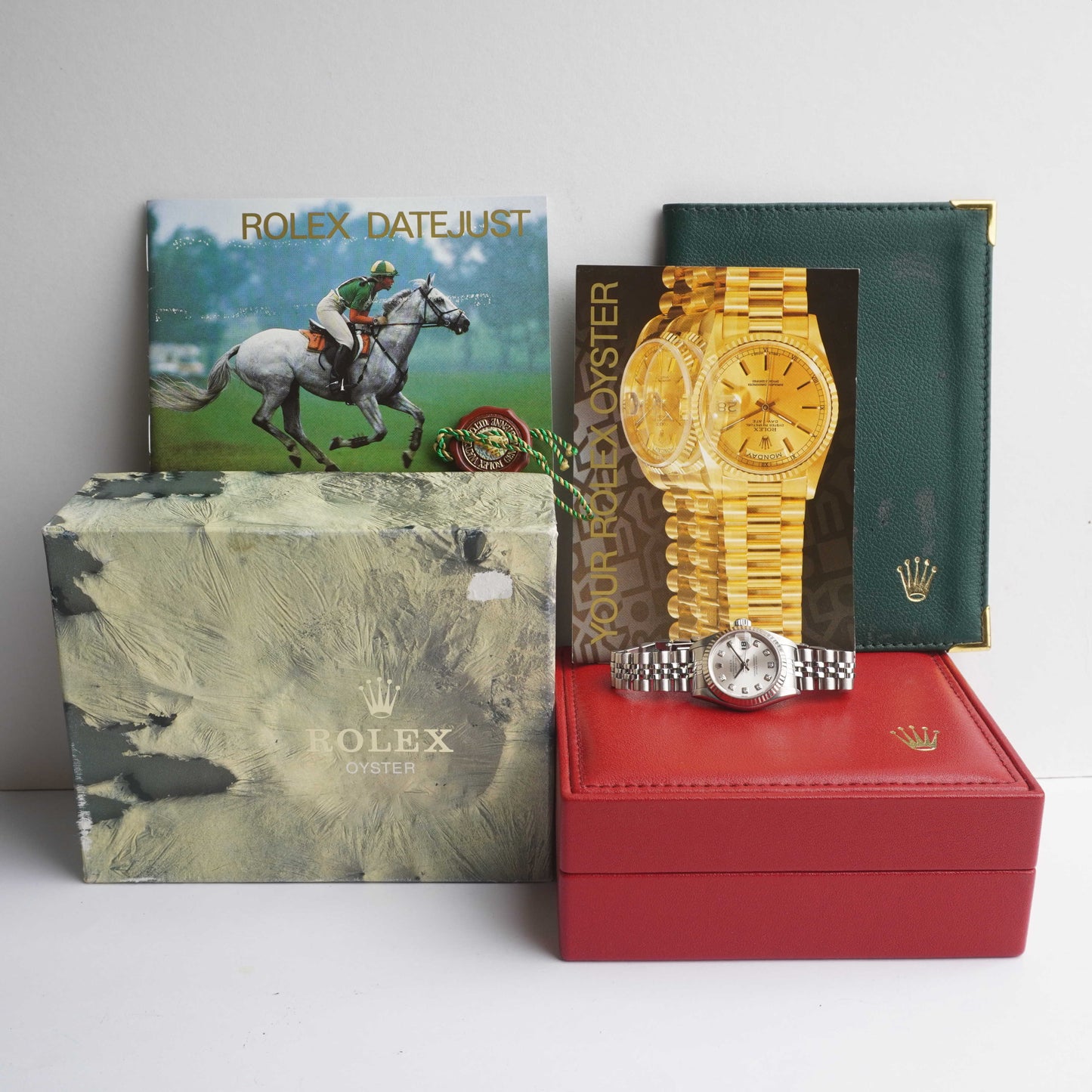 2000s Rolex Lady-Datejust "Big Diamonds" (Boxes / Booklets)