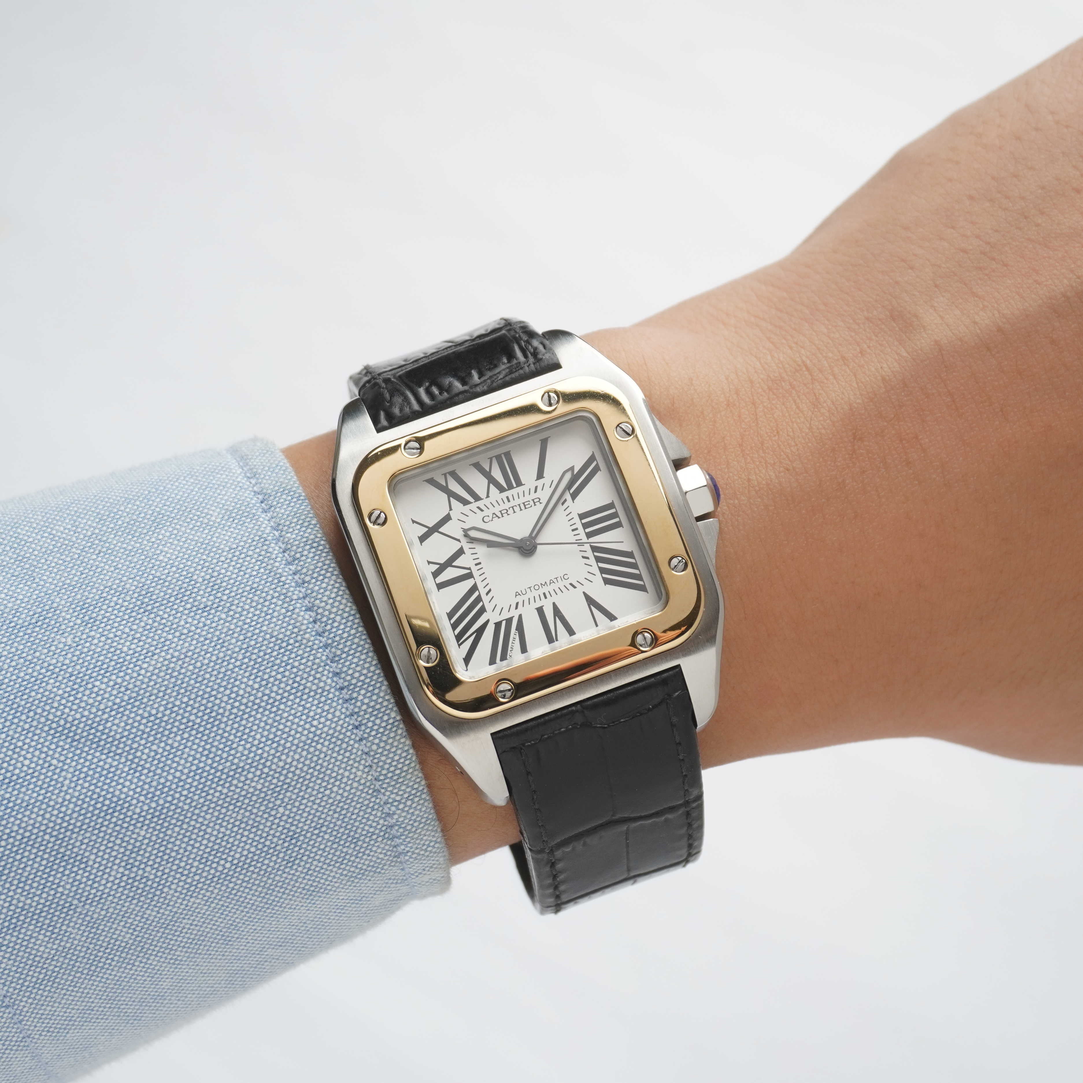 2023 Cartier Santos 100 Large (Box / Card)