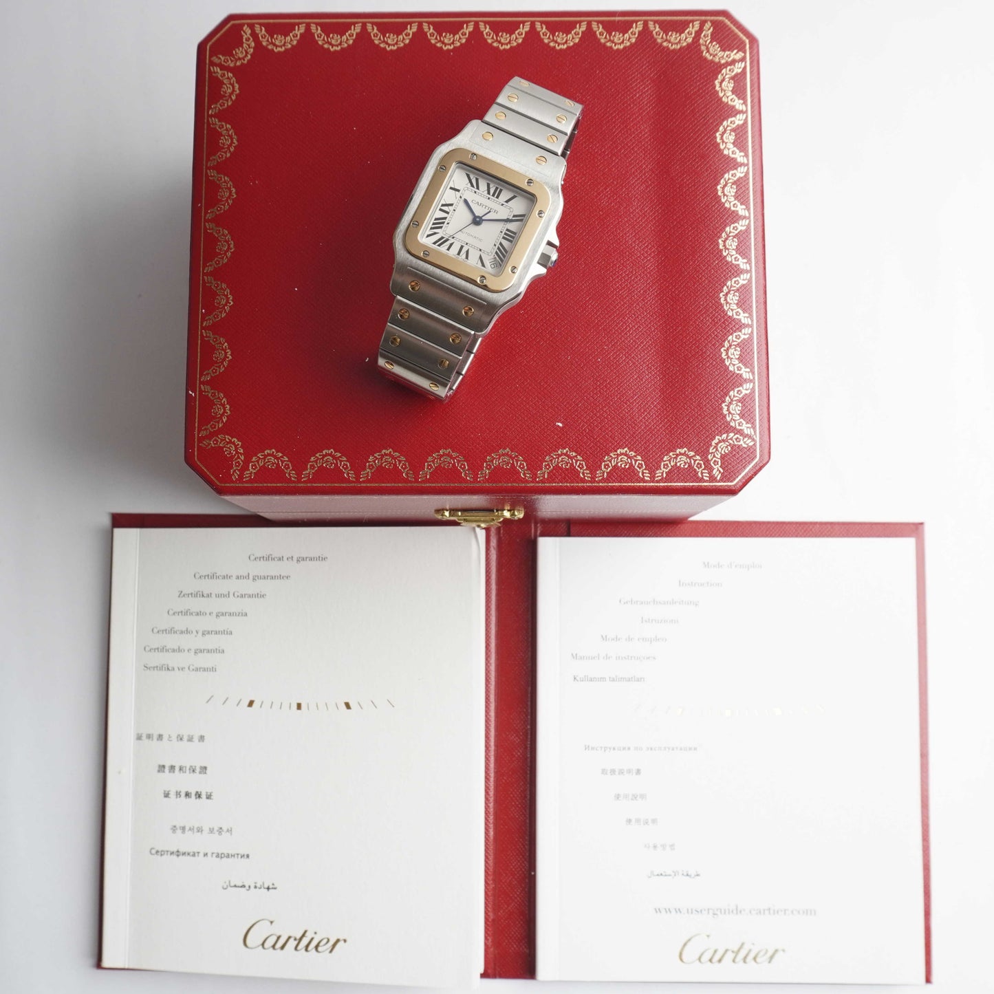 2011 Cartier Santos Galbee XL (Full Set)