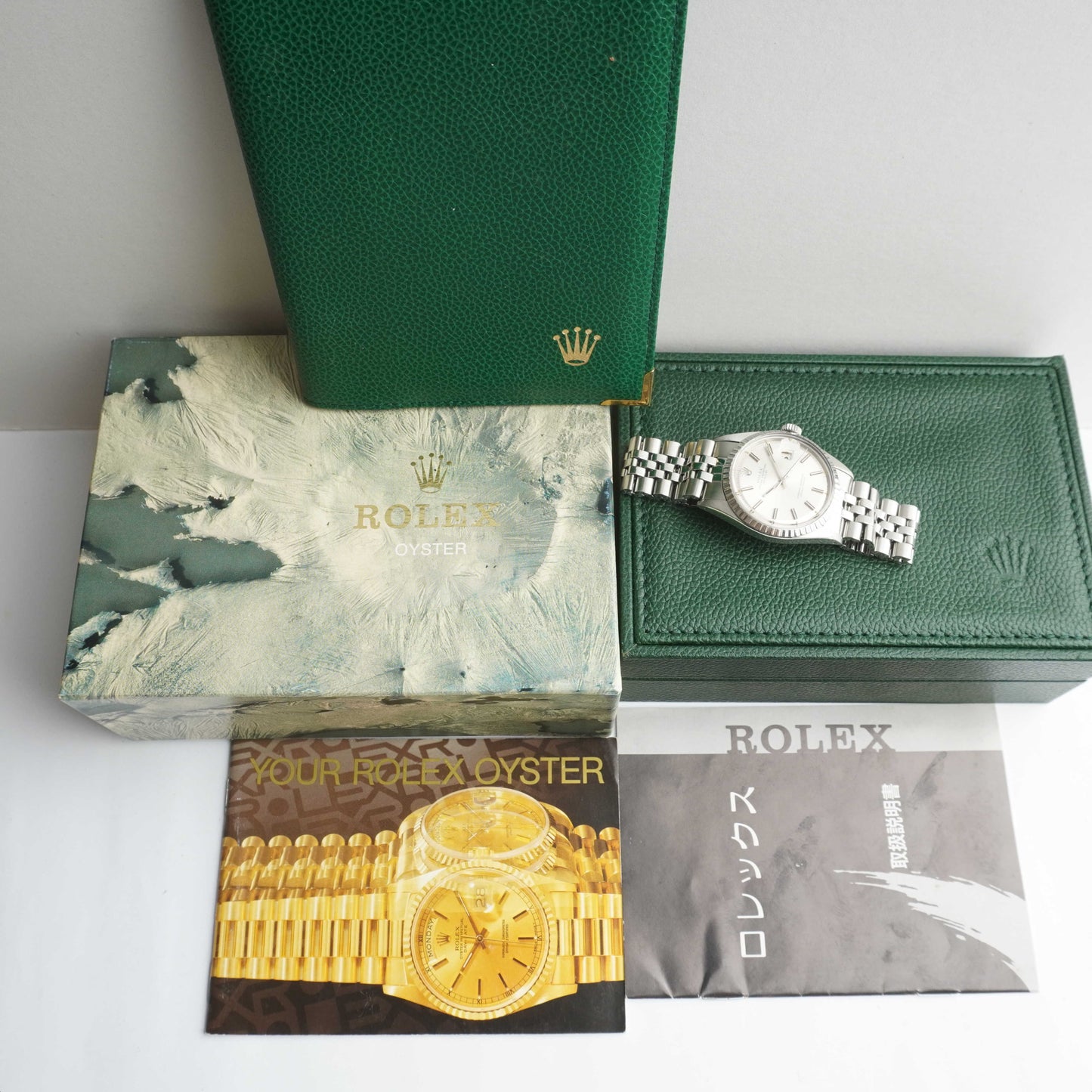 1974 Rolex Datejust "Sigma Dial" (Boxes / Booklets)