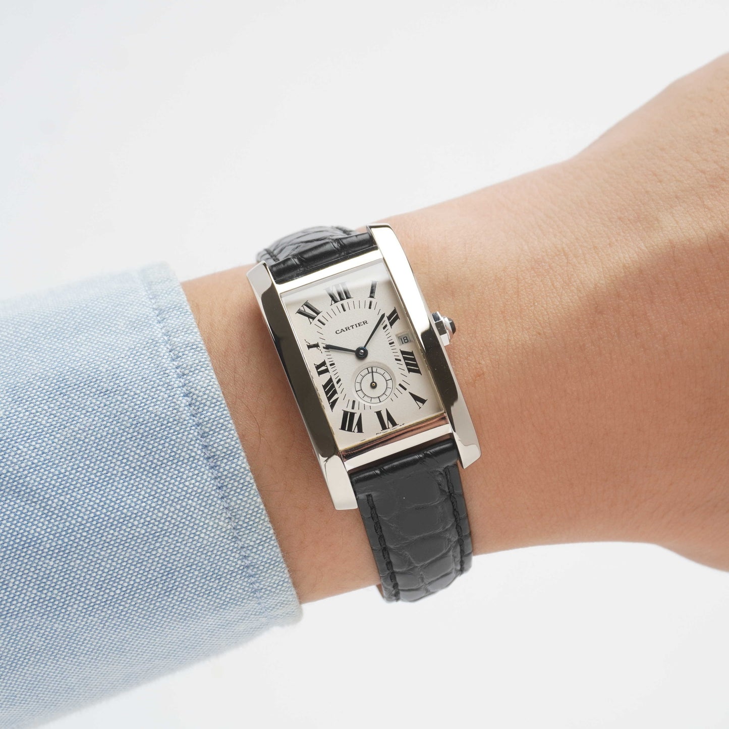 Cartier Tank Americaine 18K Gold
