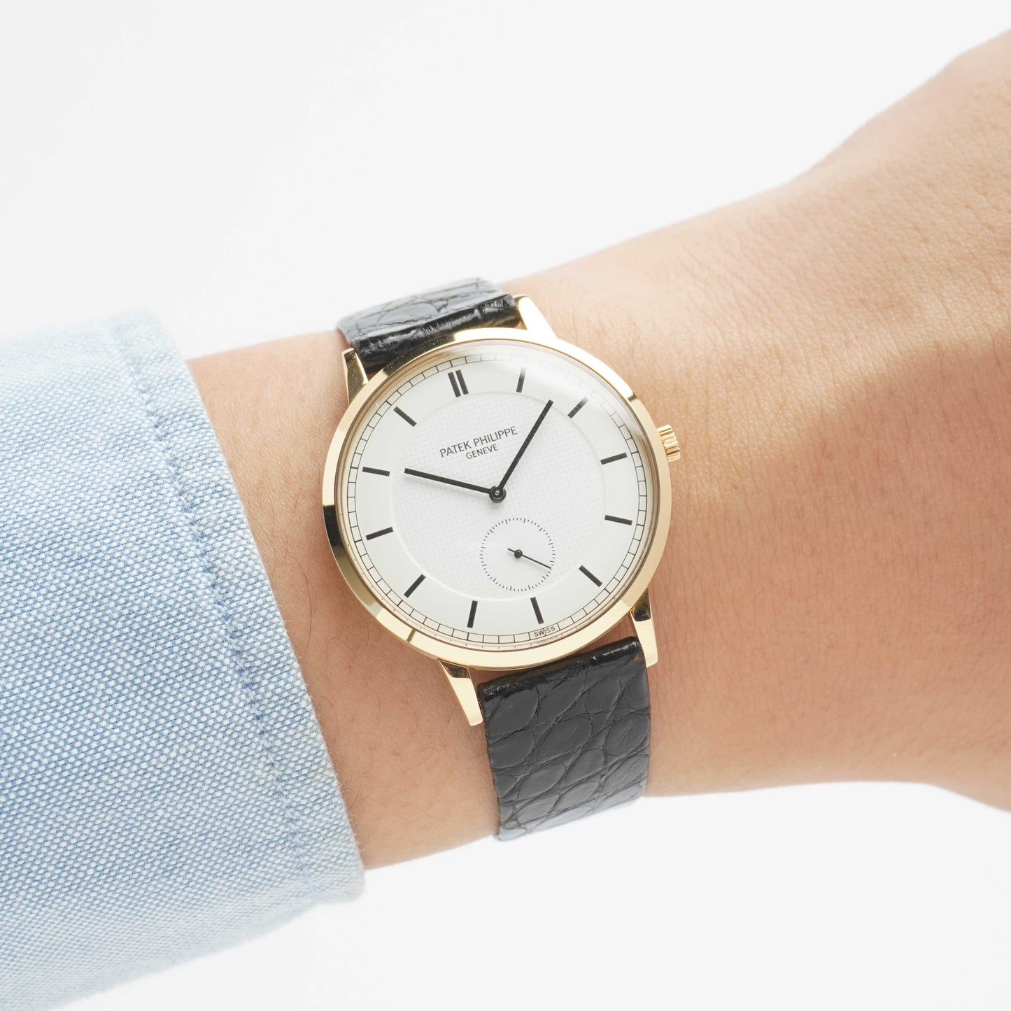 1990 Patek Philippe Calatrava 18K gold (Pouch / Papers / Misc)