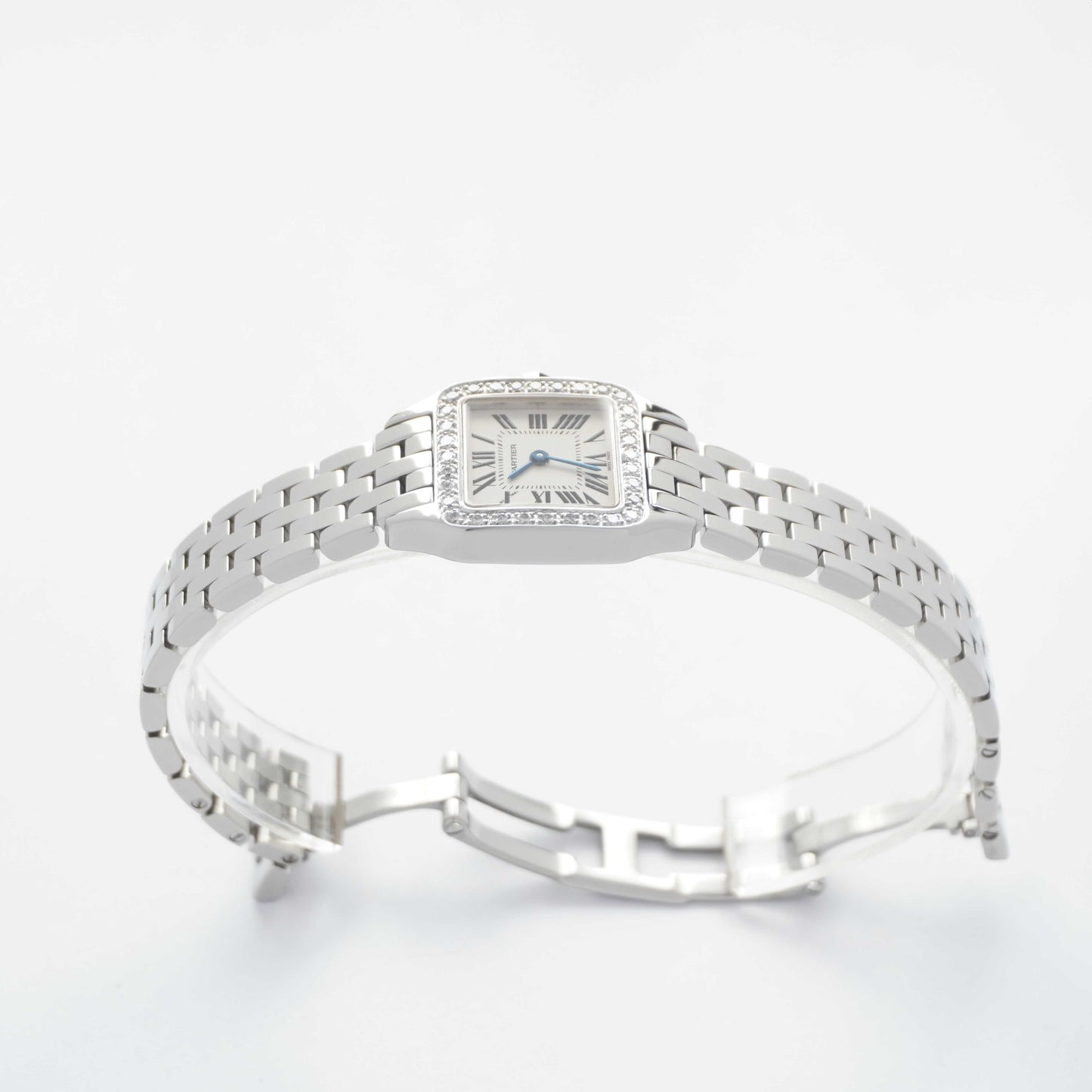 Cartier Santos Demoiselle "Aftermarket Diamonds" (Box / Misc.)
