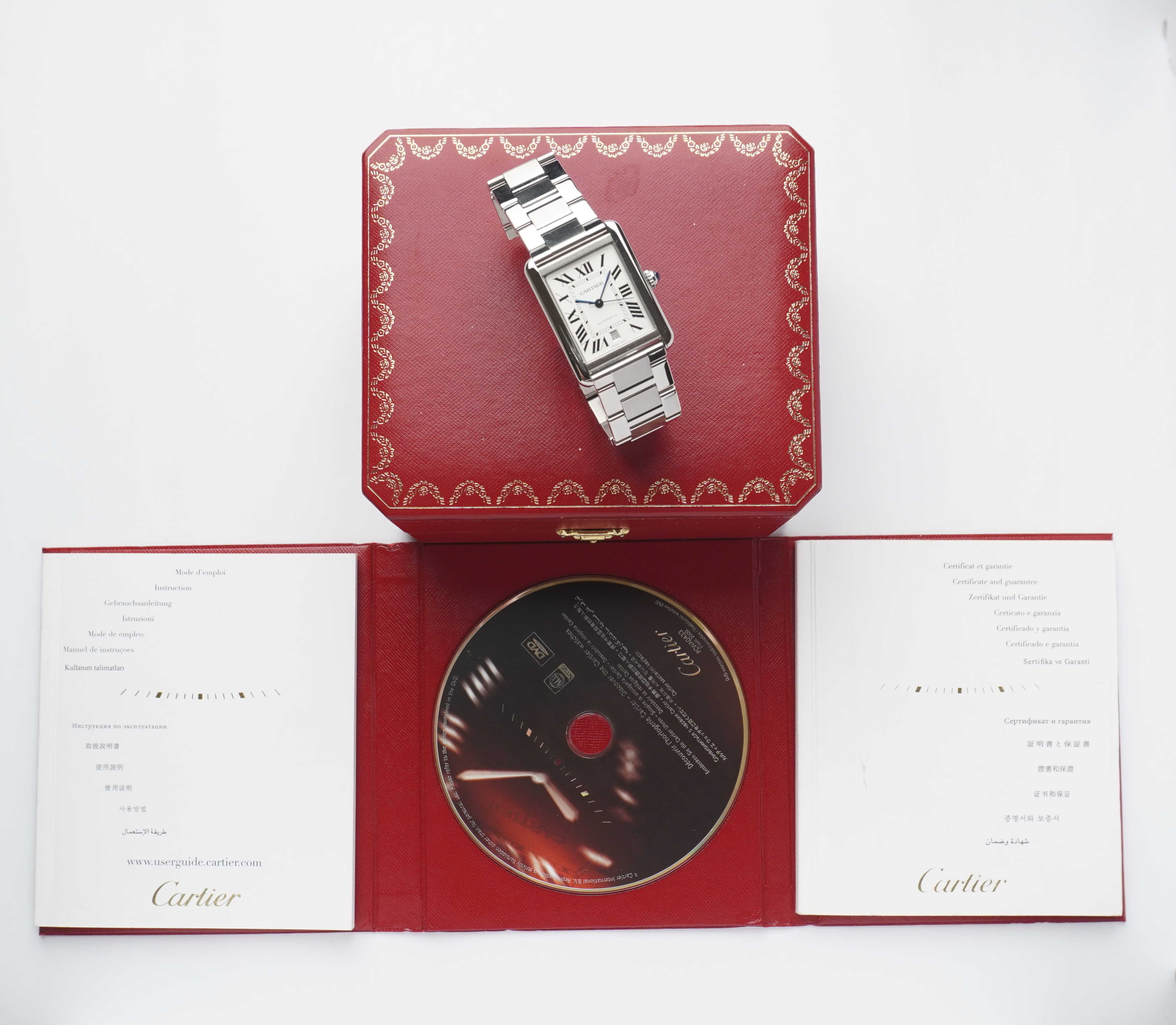 2015 Cartier Tank Solo XL (Full Set)
