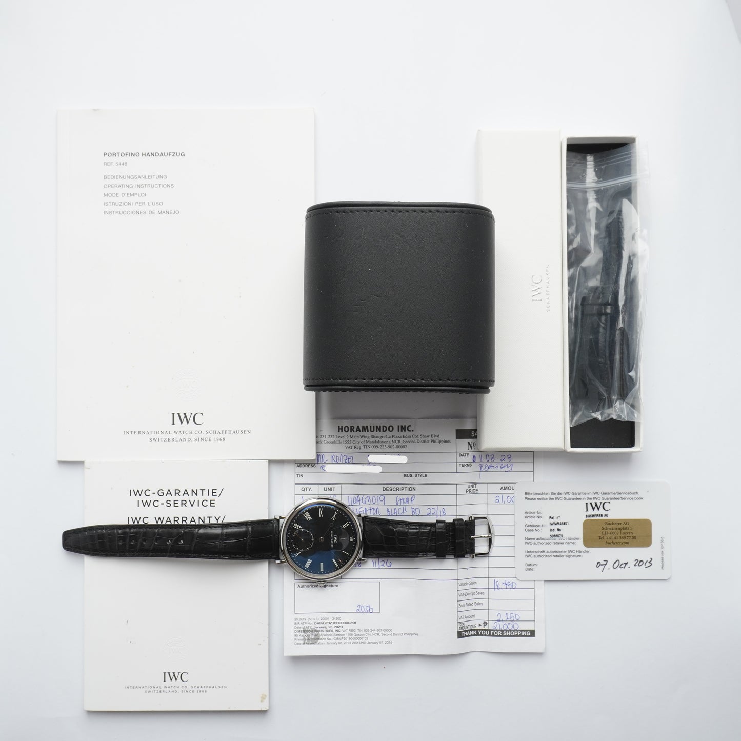 2013 IWC Portofino (Papers)