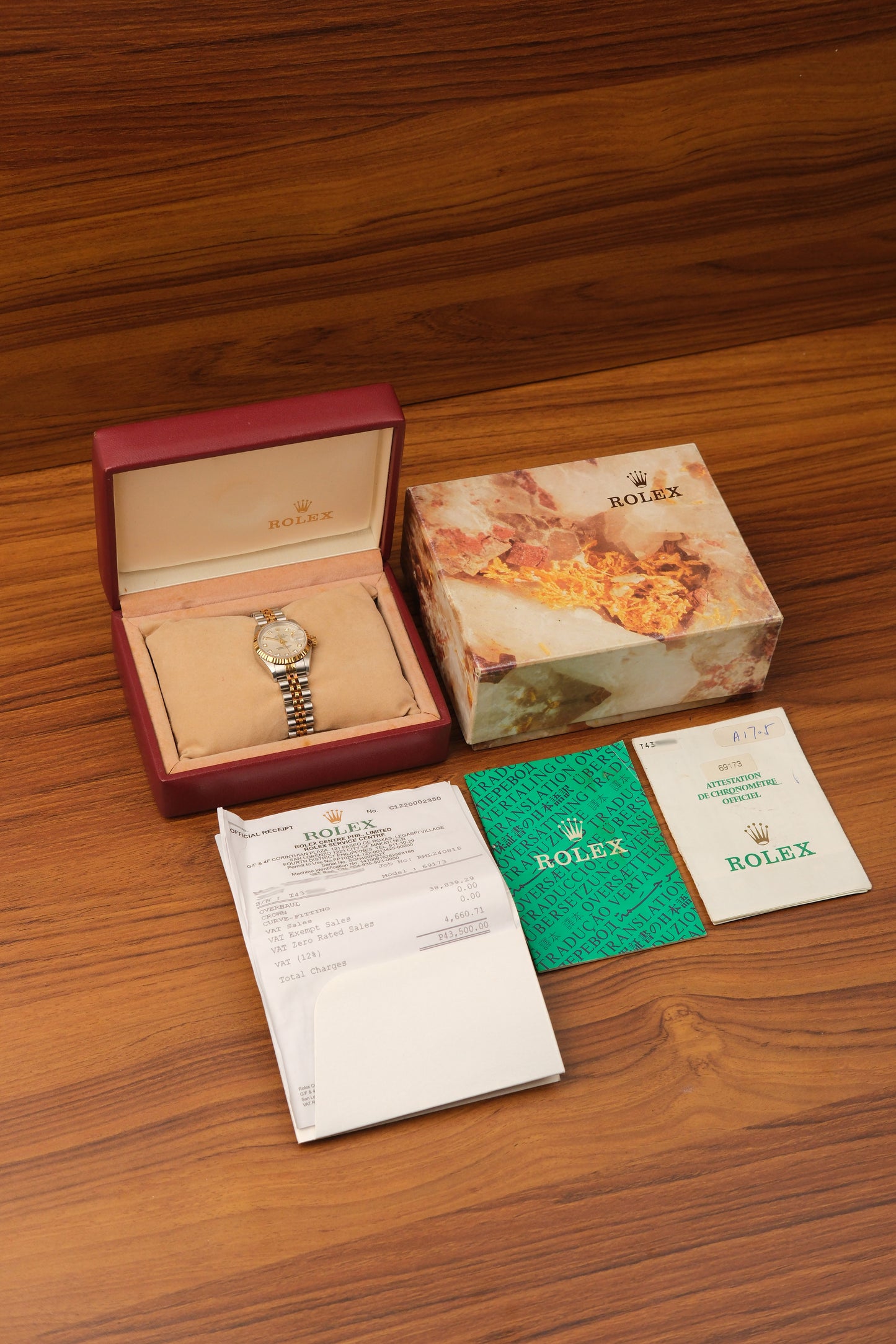 1996 Rolex Lady-Datejust (Box & Papers)