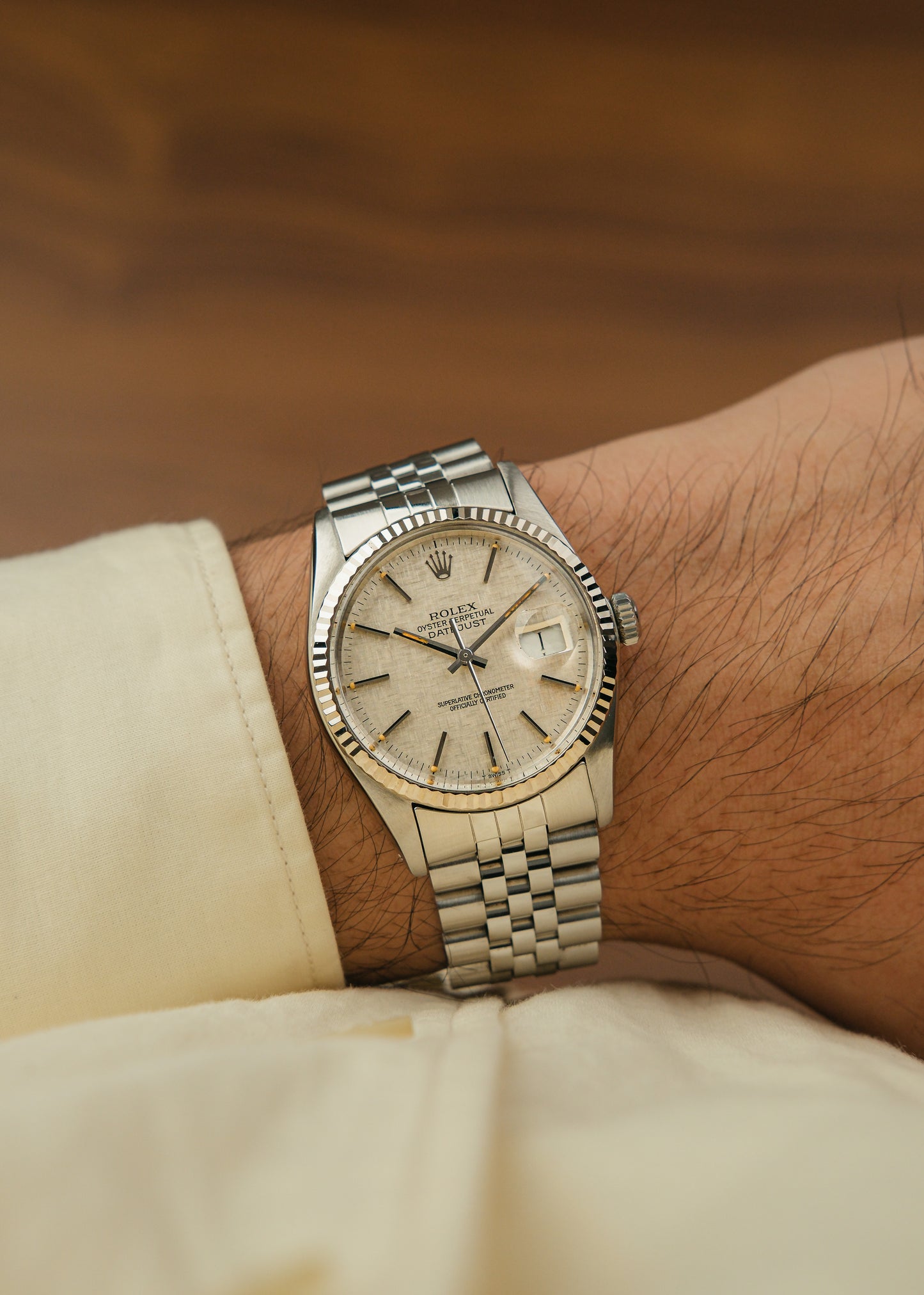 1984 Rolex Datejust "Linen Dial" (Box)