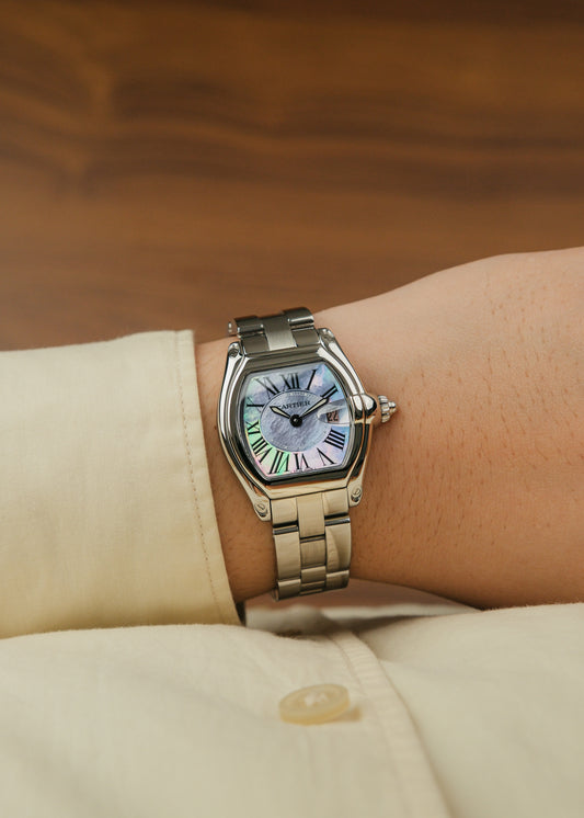 2023 Cartier Roadster "Mother of Pearl" (Box & Papers)