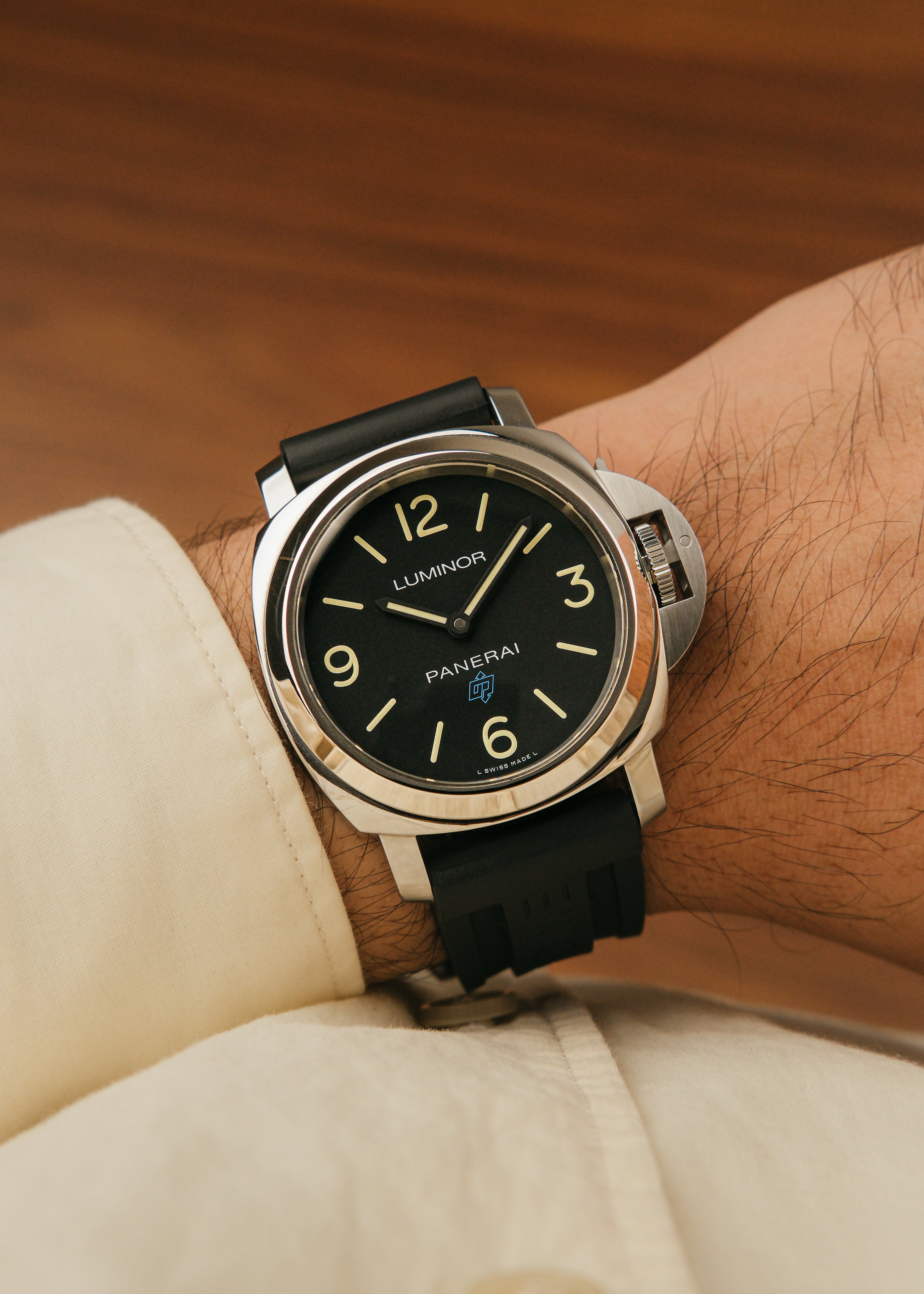 2018 Panerai Luminor Base Logo (Box & Papers)