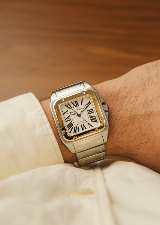 2023 Cartier Santos 100 (Box & Papers)