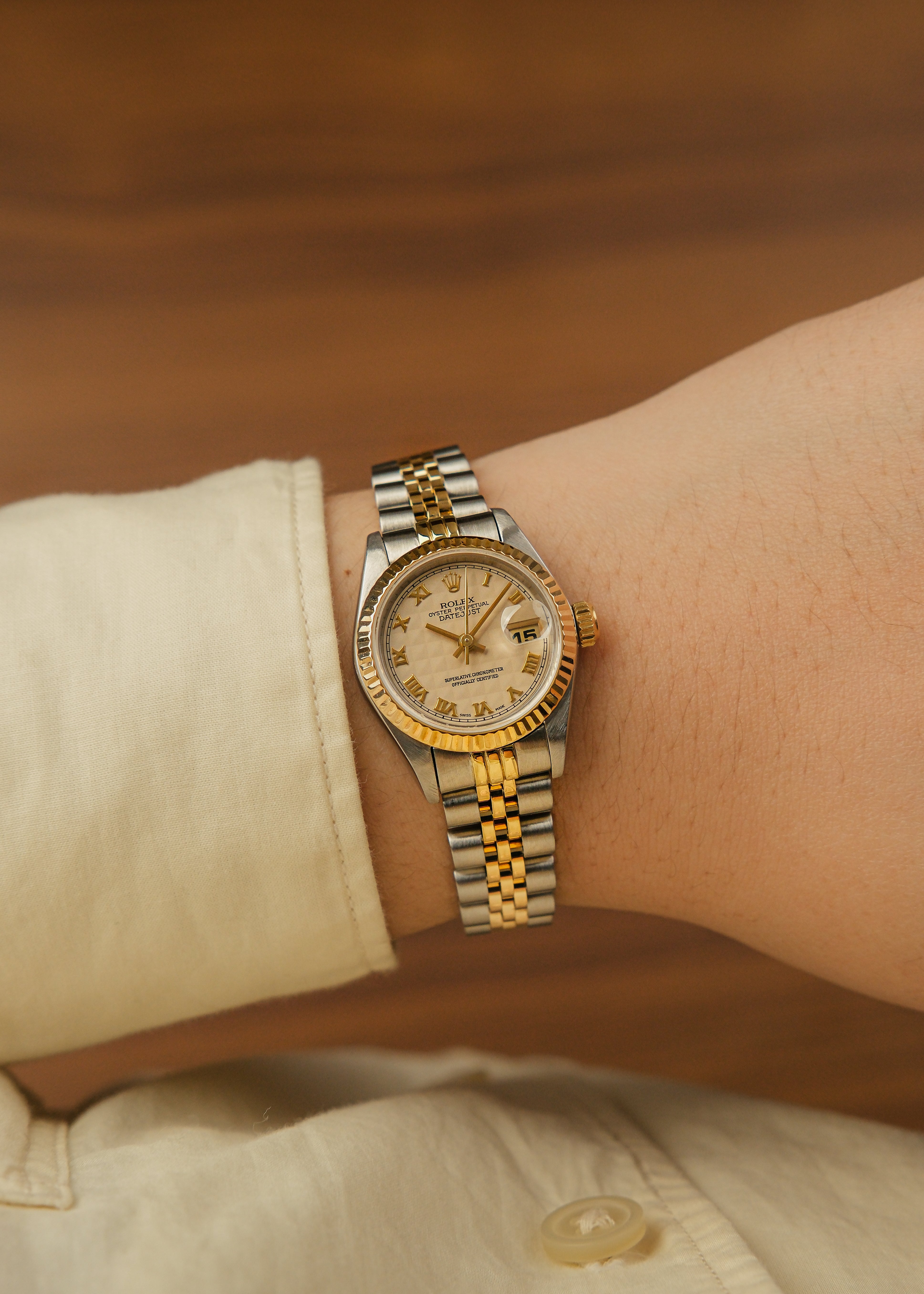 1995 Rolex Lady-Datejust "Pyramid Dial" (Box)