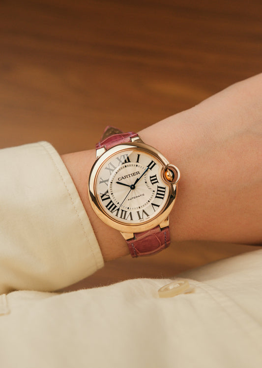 2010 Cartier Ballon Bleu 18K Gold (Full Set)