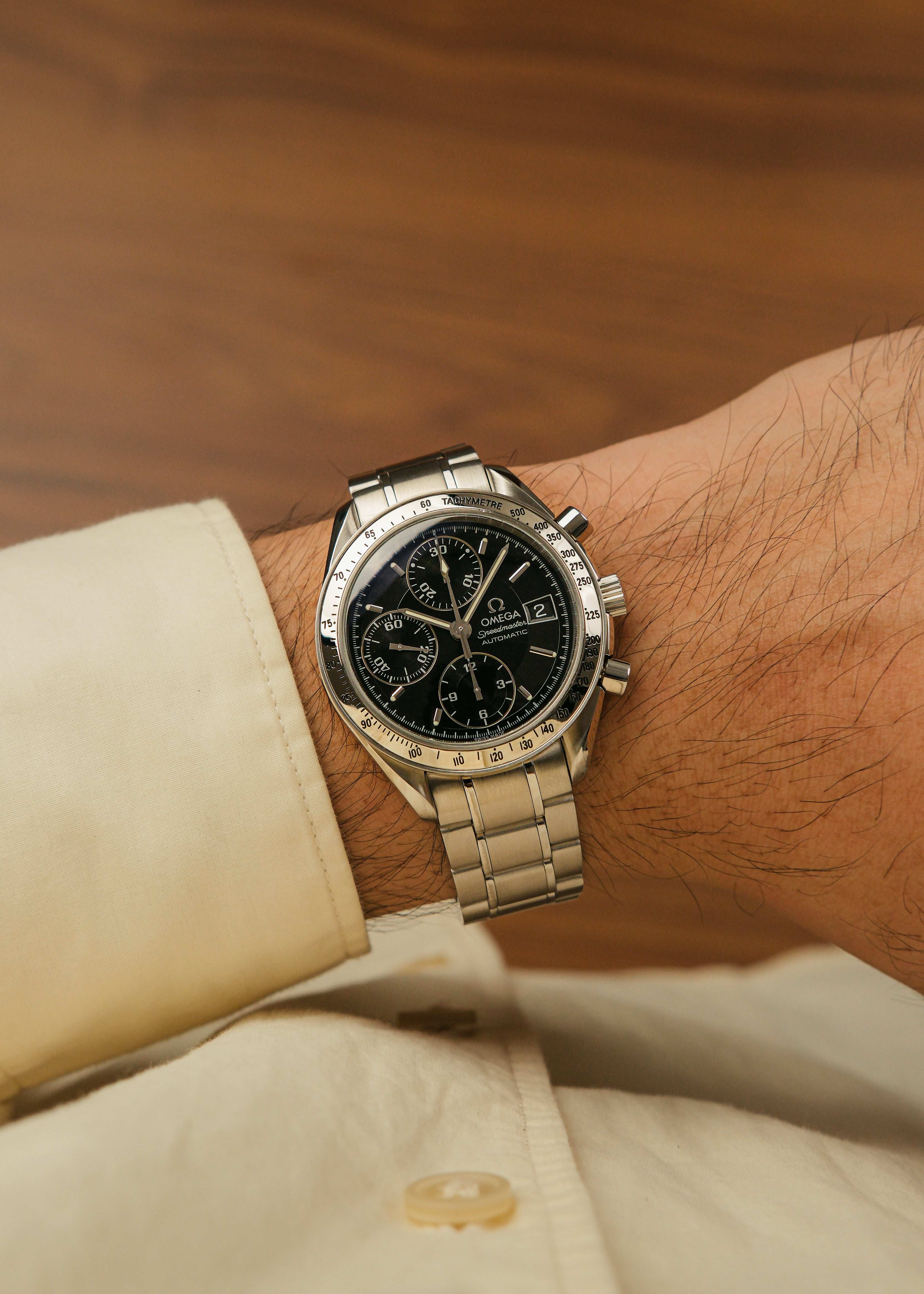 2003 Omega Speedmaster Date (Box & Papers)