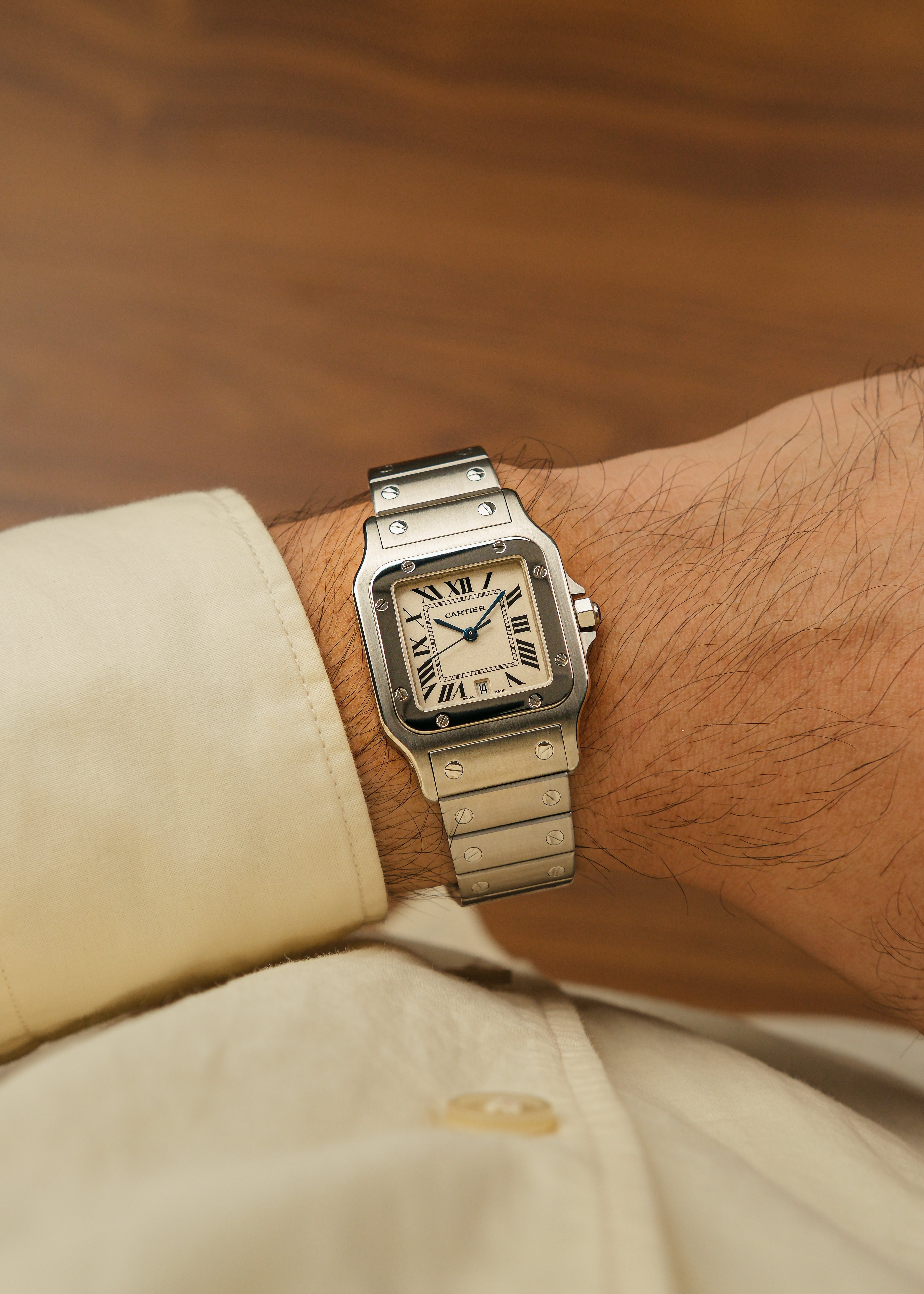2000s Cartier Santos Galbee (Box)
