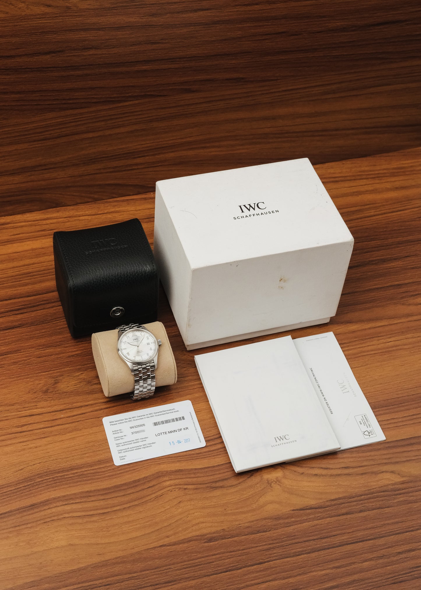 2017 IWC Mark XVI Spitfire (Box & Papers)