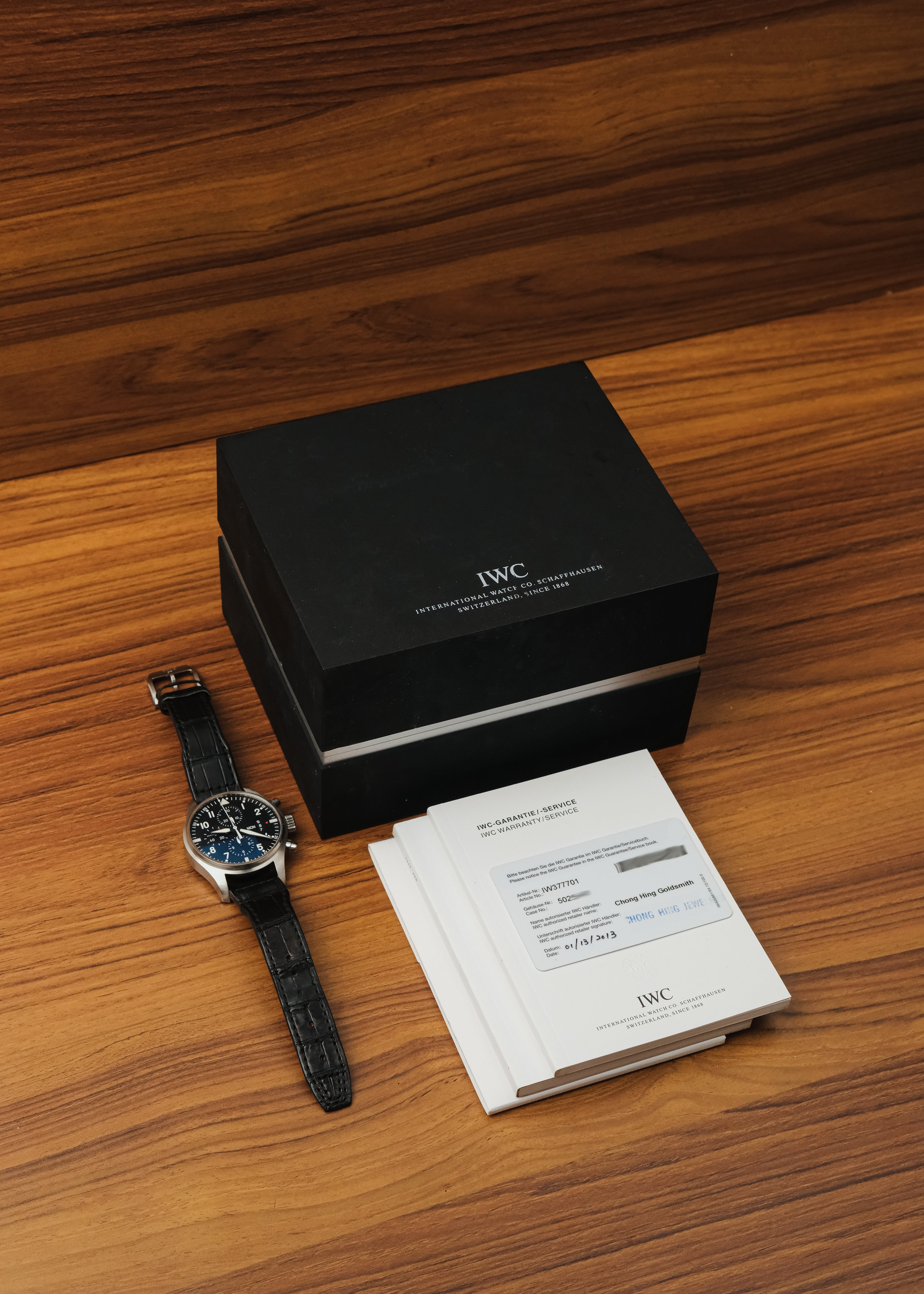 2013 IWC Flieger Chronograph (Box & Papers)