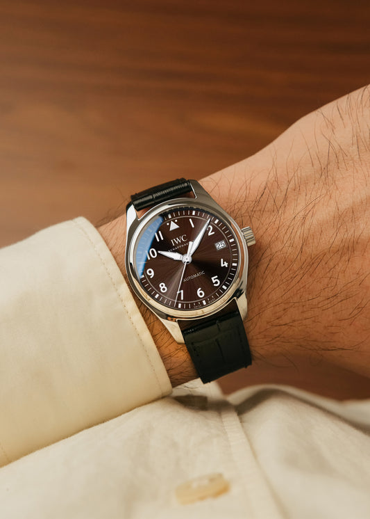 2019 IWC Pilot's Watch 36 "Tobacco Brown" (Box & Papers)
