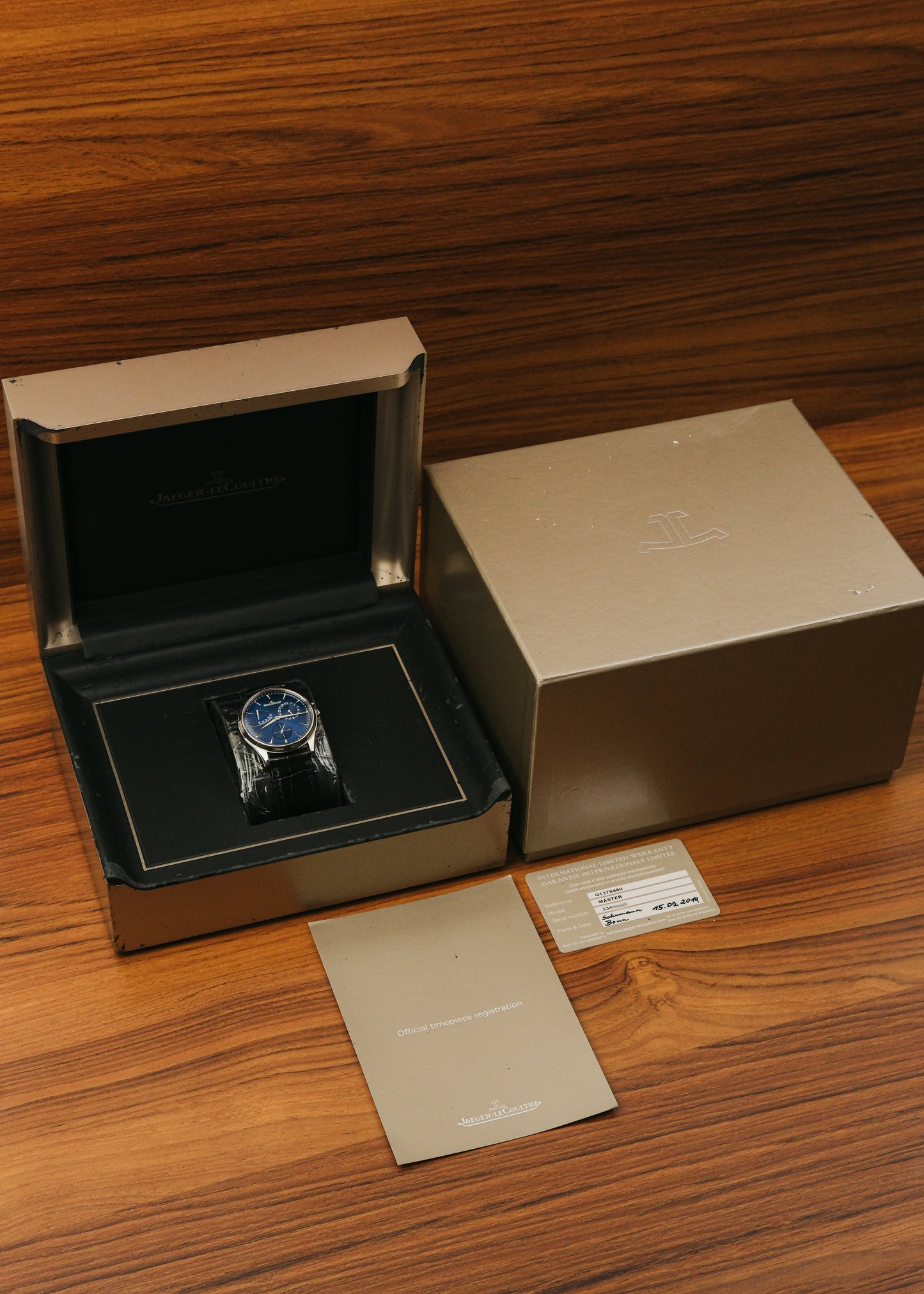 2019 Jaeger-LeCoultre Master Ultra Thin Reserve de Marche (Box & Papers)