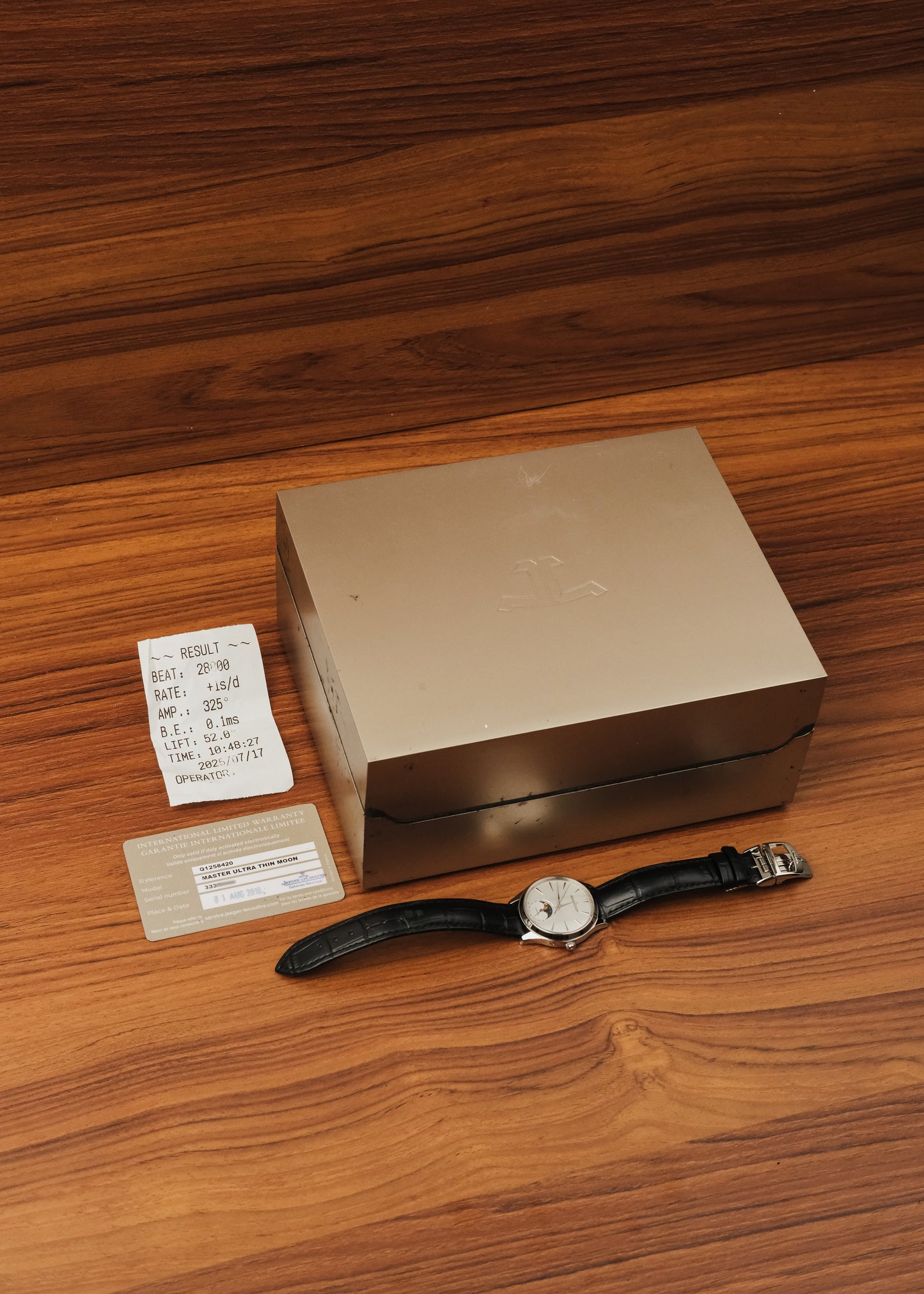 2018 Jaeger-LeCoultre Master Ultra Thin Moon (Box & Papers)