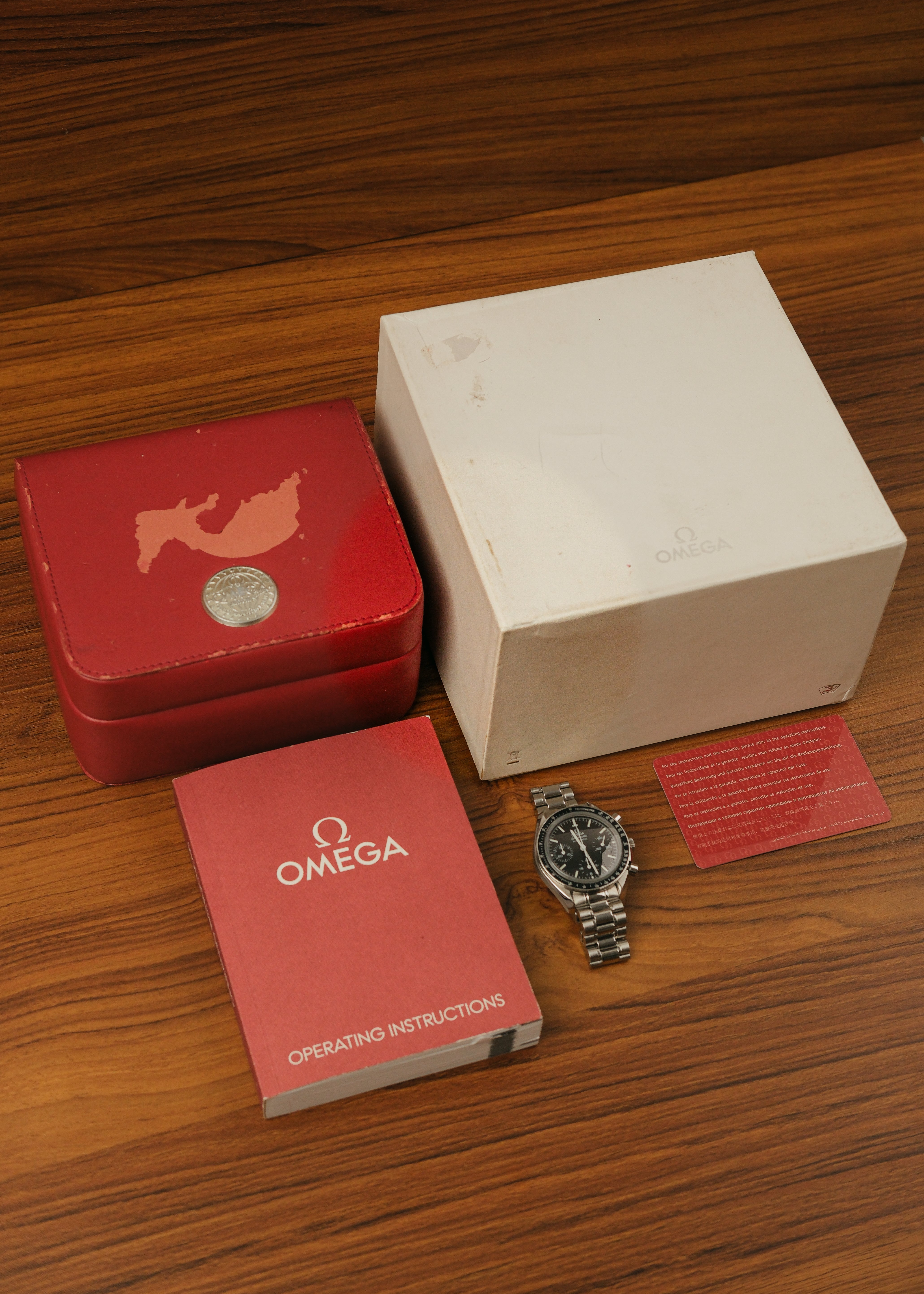 2012 Omega Speedmaster Reduced "Sapphire" (Box & Papers)