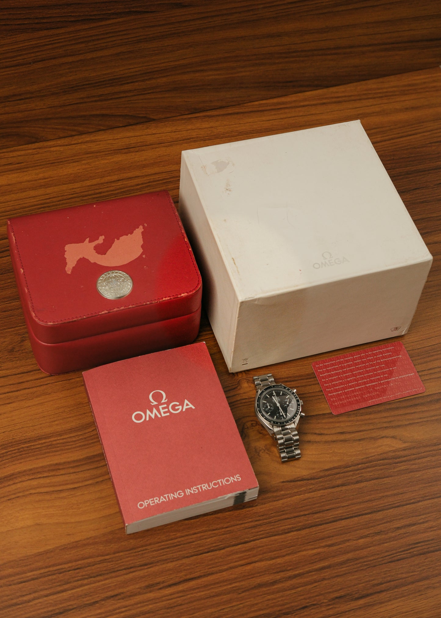 2012 Omega Speedmaster Reduced "Sapphire" (Box & Papers)