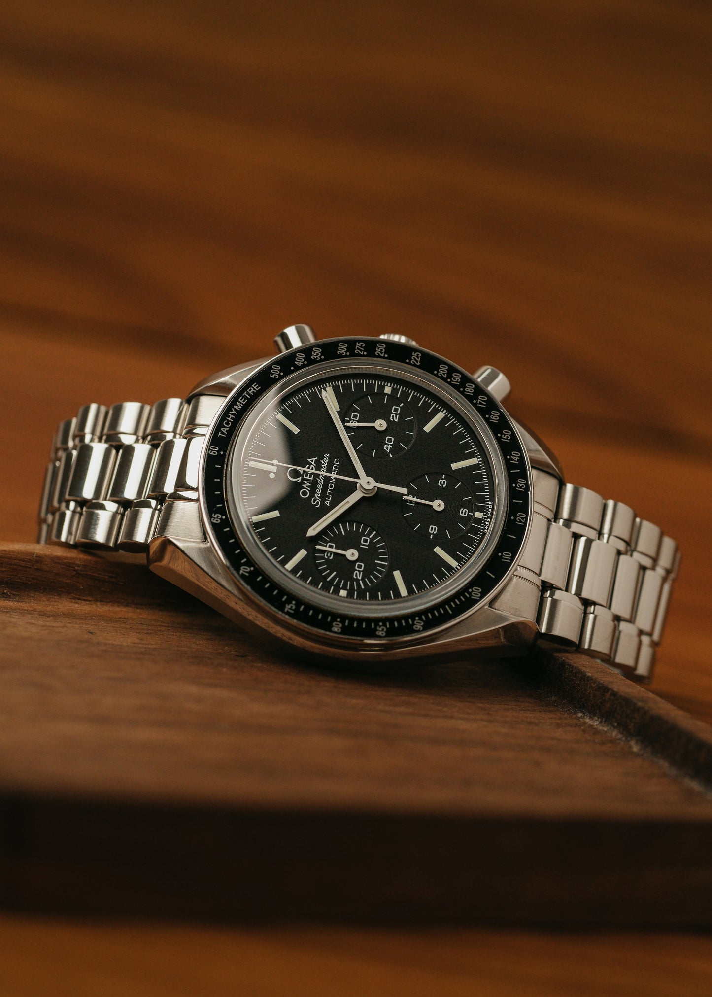 2012 Omega Speedmaster Reduced "Sapphire" (Box & Papers)
