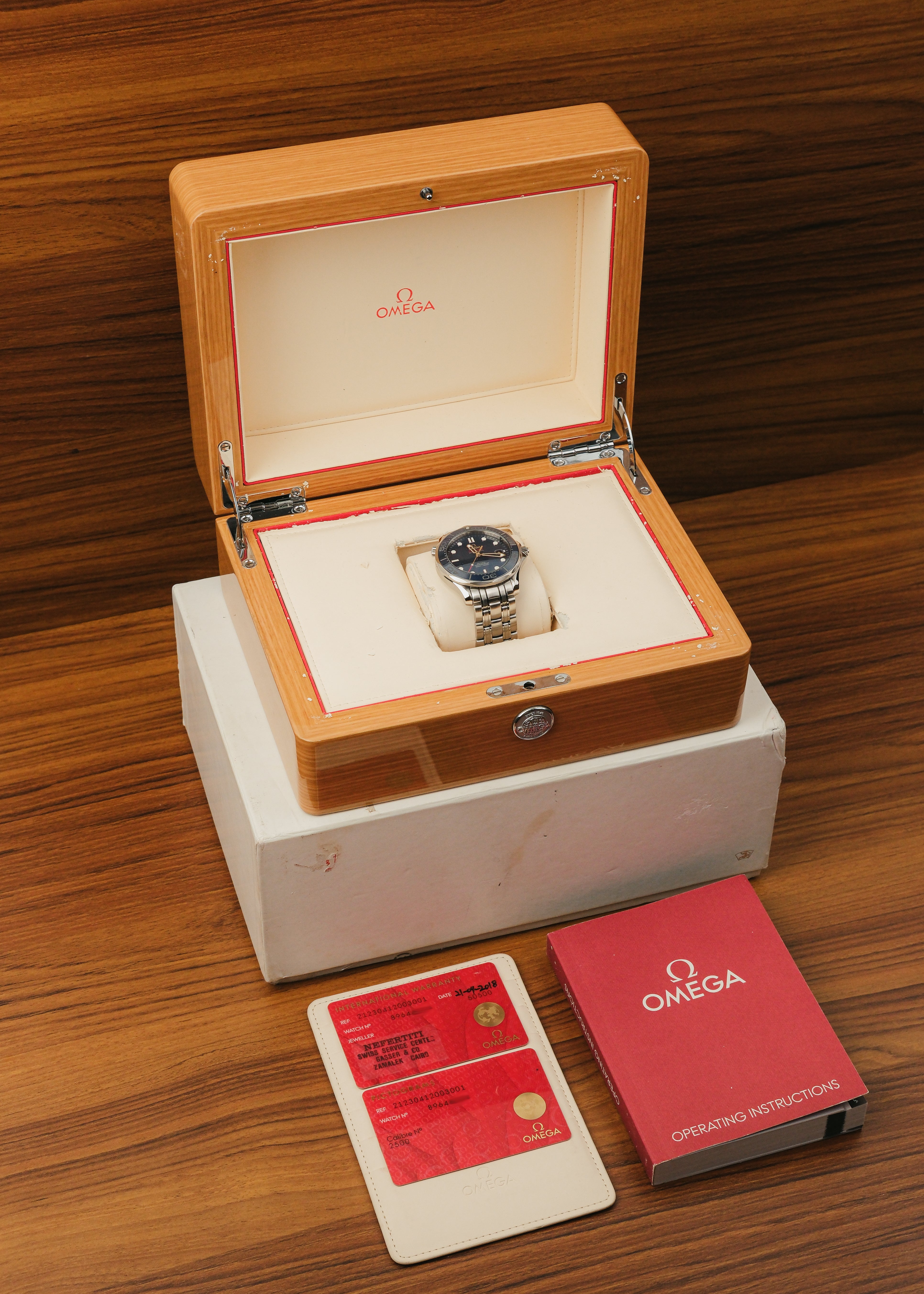2018 Omega Seamaster Diver 300M (Box & Papers)