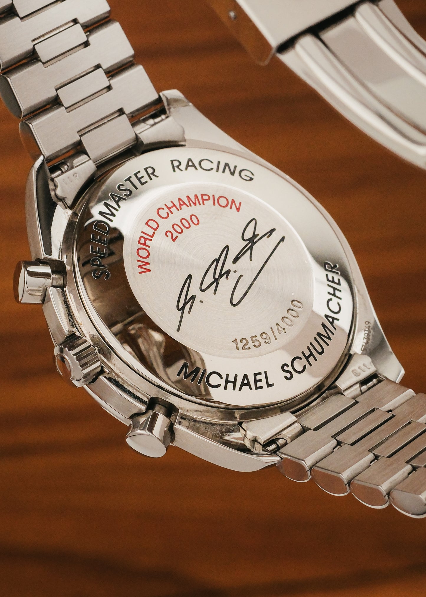 2001 Omega Speedmaster "Schumacher"