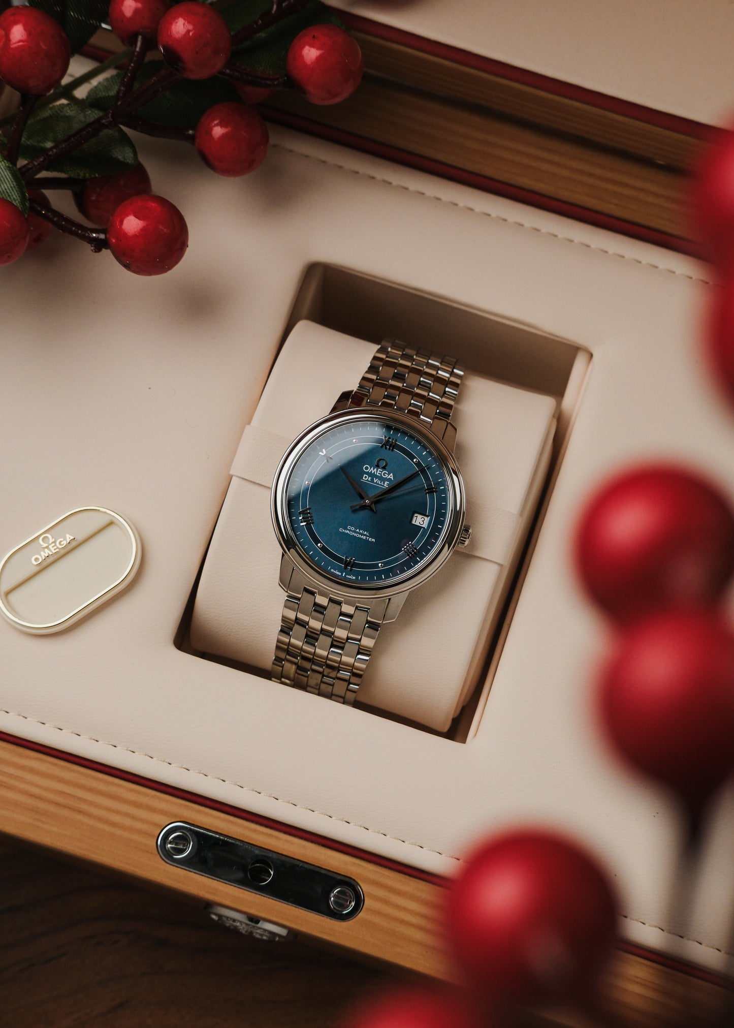 2025 Omega De Ville Prestige (Box & Papers) *Brand New*