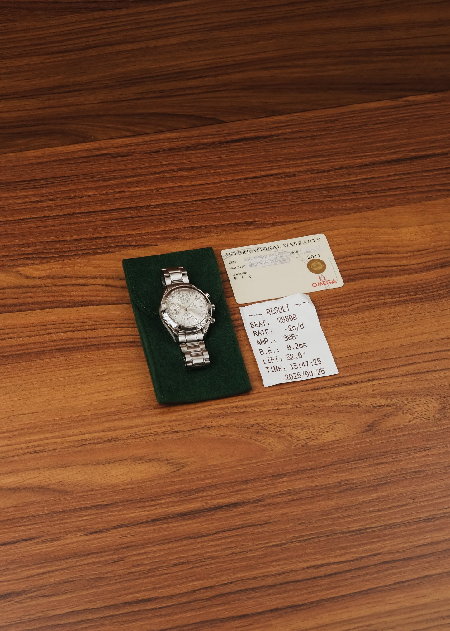 1990s Omega Speedmaster Day Date (Papers)
