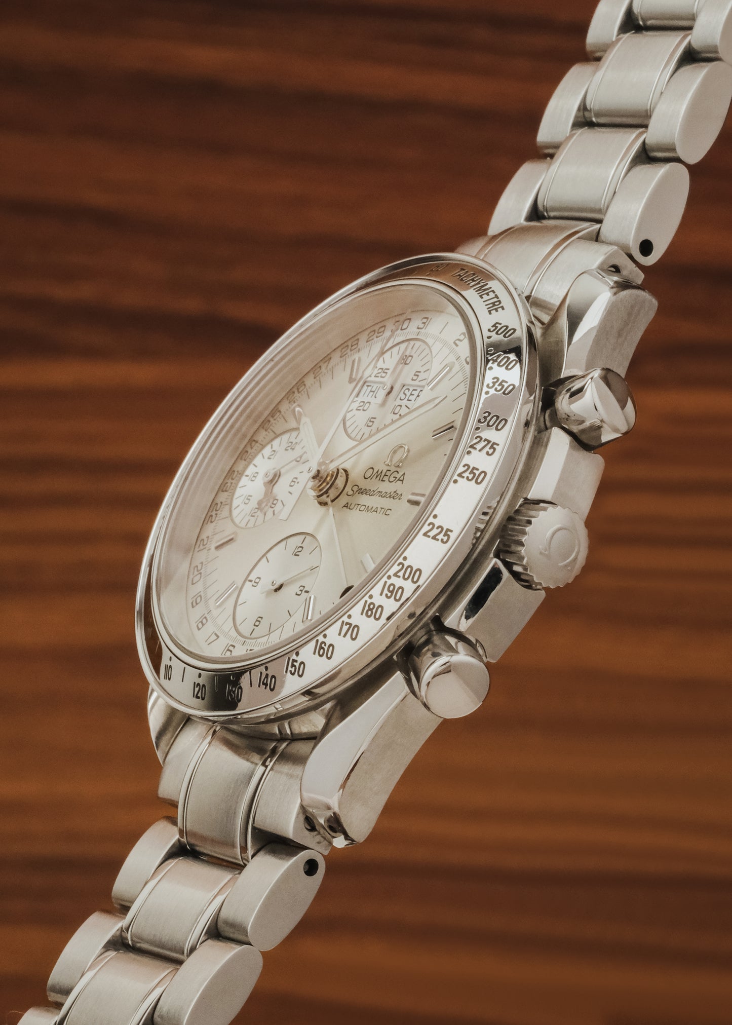 1990s Omega Speedmaster Day Date (Papers)