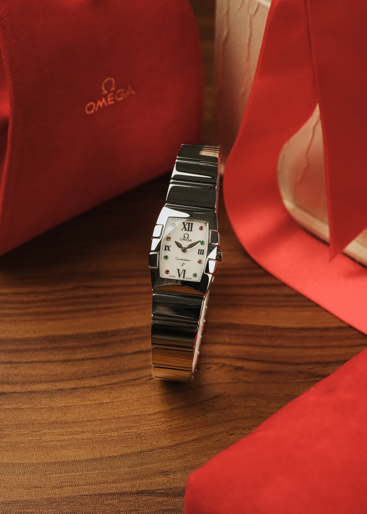 2006 Omega Constellation Quadrella (Box & Papers)