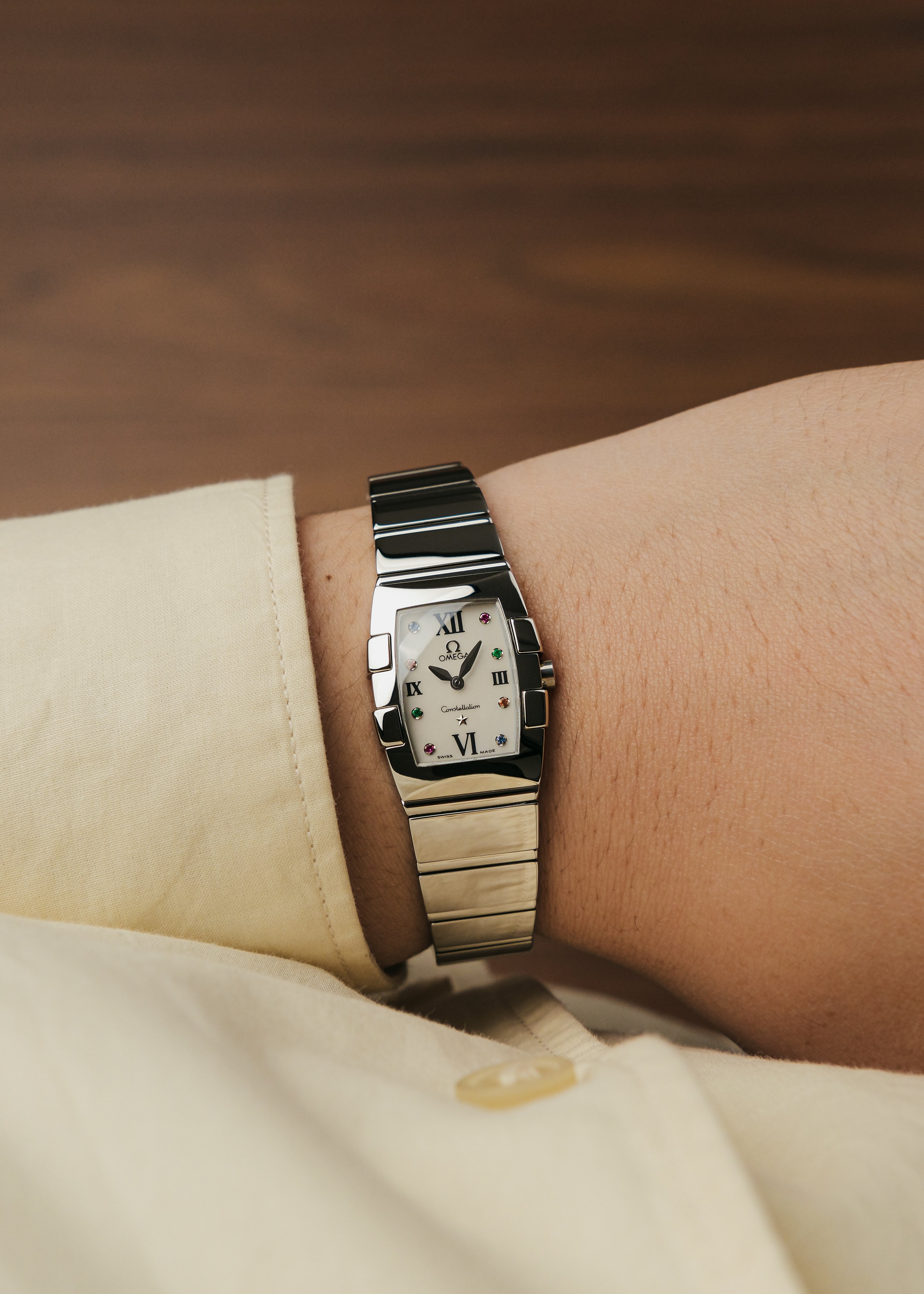 2006 Omega Constellation Quadrella (Box & Papers)