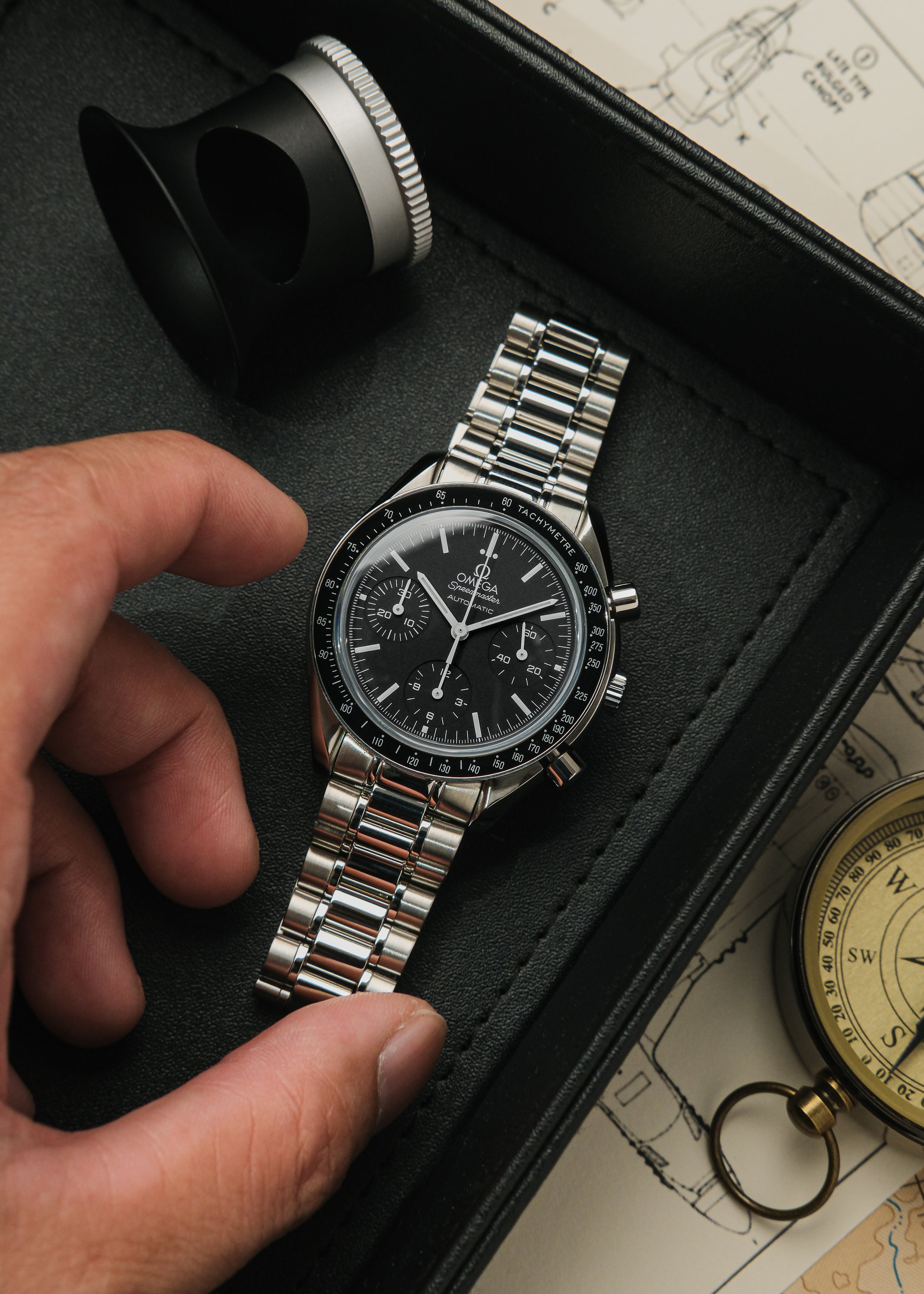2000s Omega Speedmaster "Reduced" (Box)