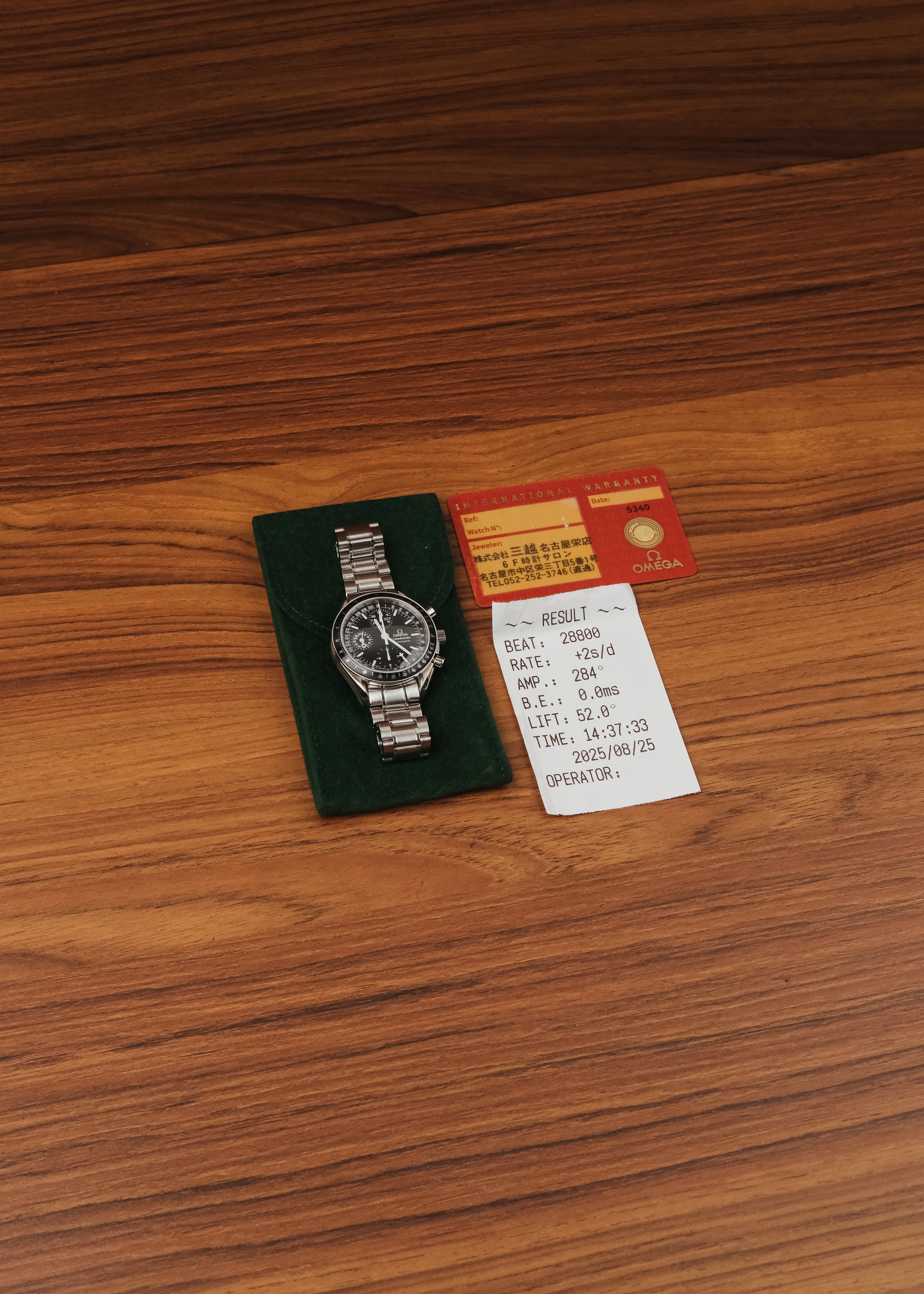 2000s Omega Speedmaster Day Date (Papers)