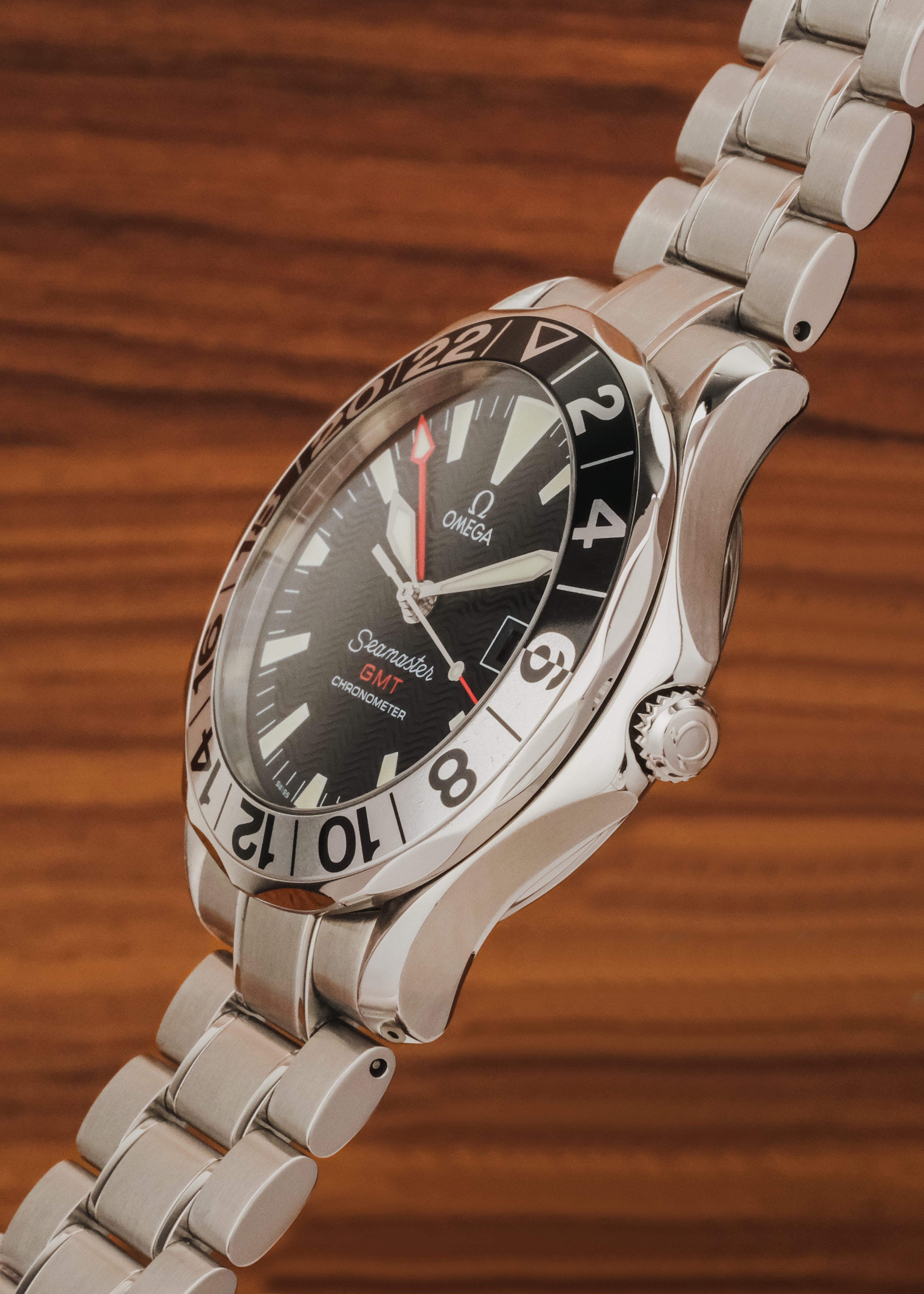 1990s Omega Seamaster 300M GMT "50th Anniversary" (Box & Papers)