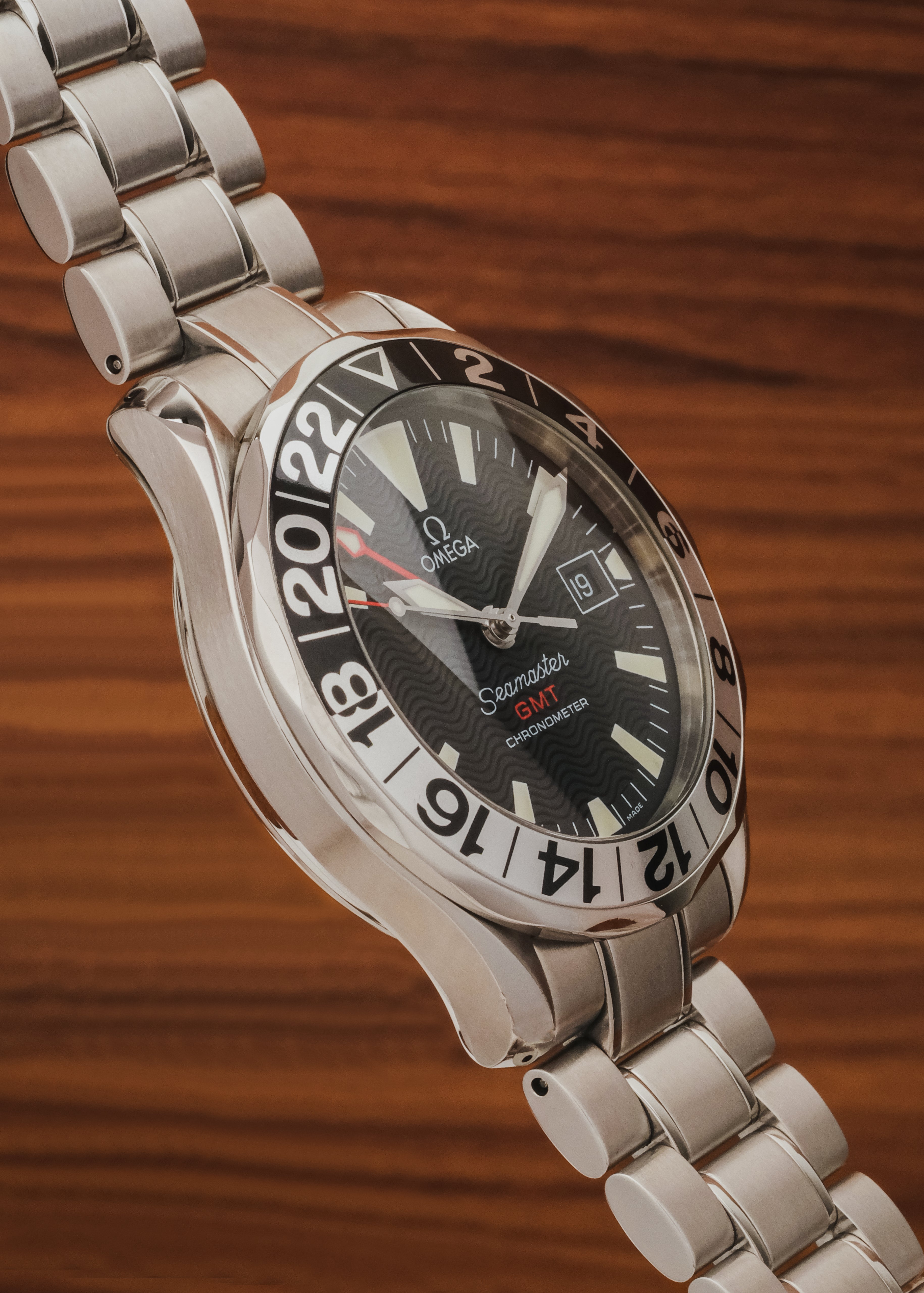 1990s Omega Seamaster 300M GMT "50th Anniversary" (Box & Papers)