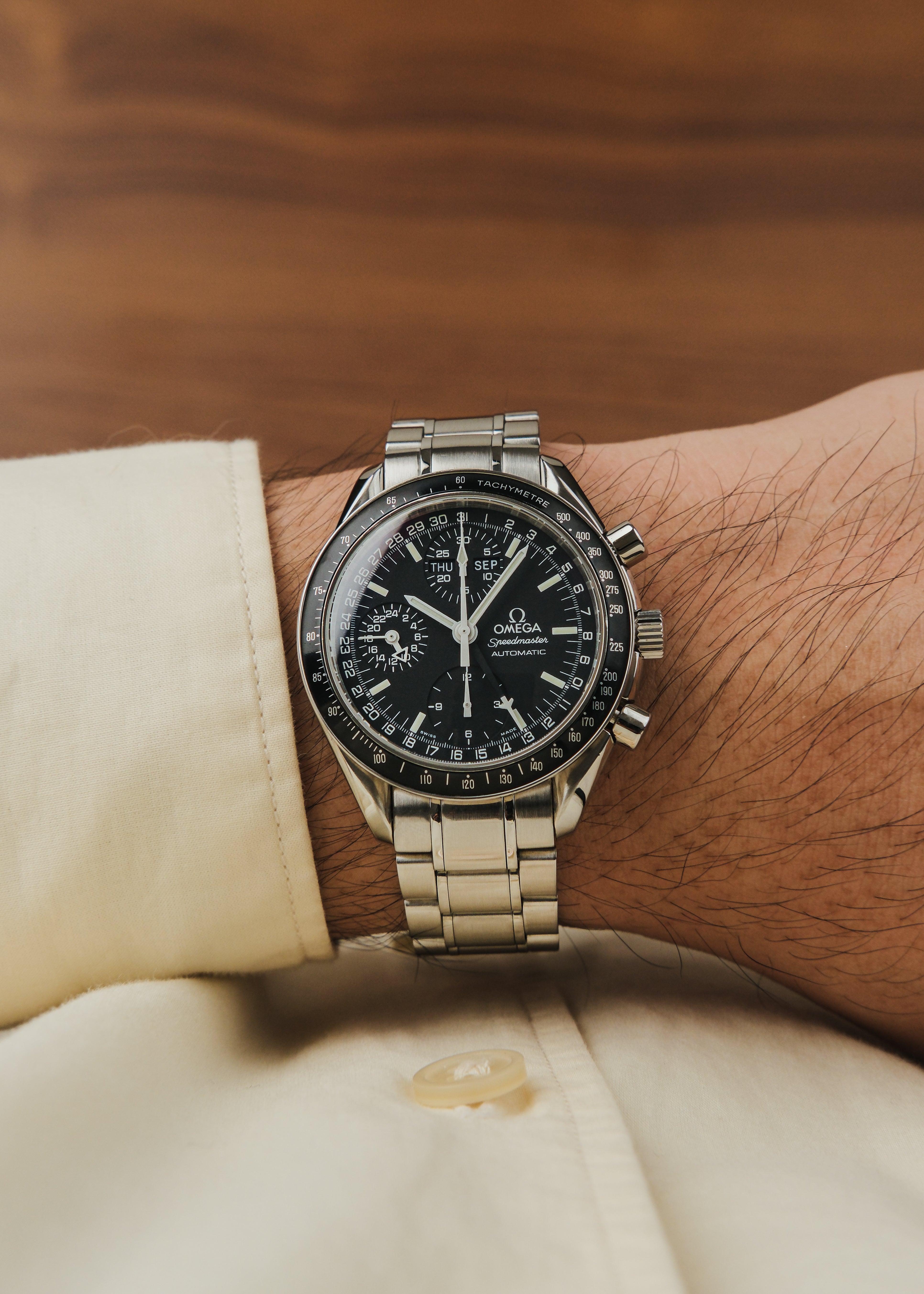 2000s Omega Speedmaster Day Date (Papers)
