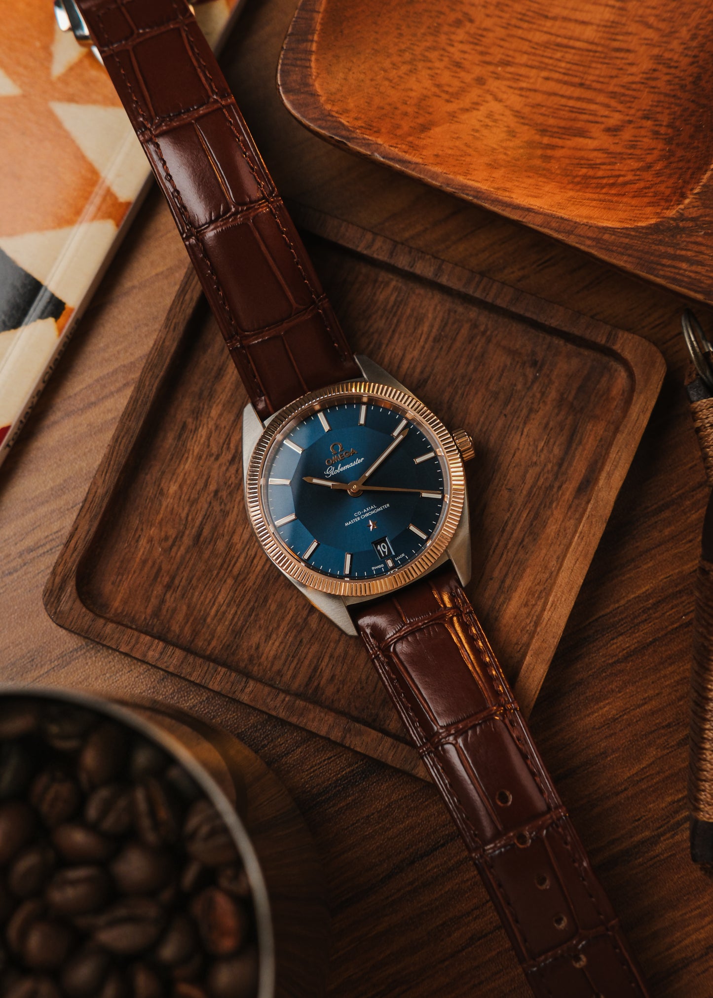 2017 Omega Globemaster (Box & Papers)
