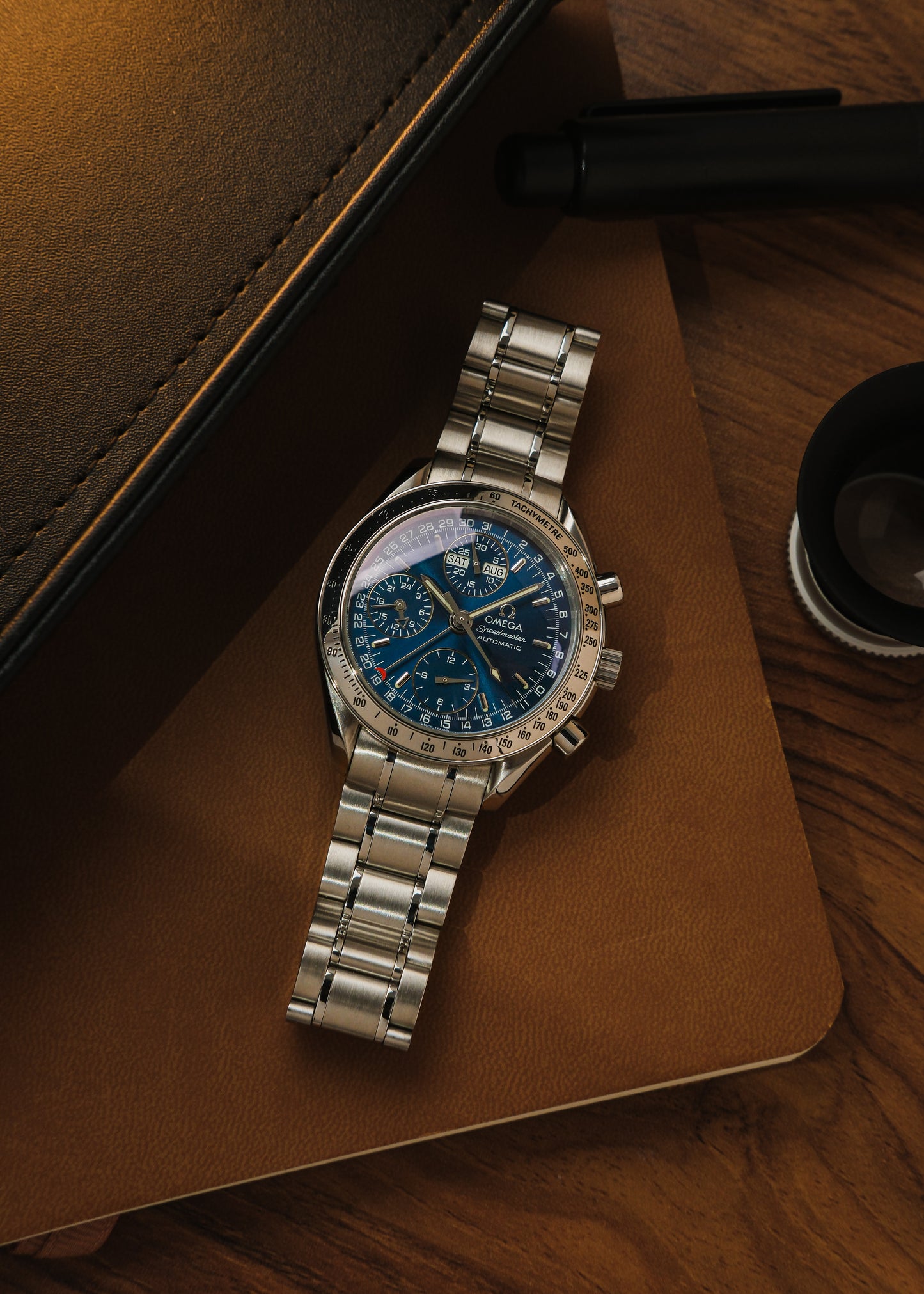1990s Omega Speedmaster Day-Date (Box)