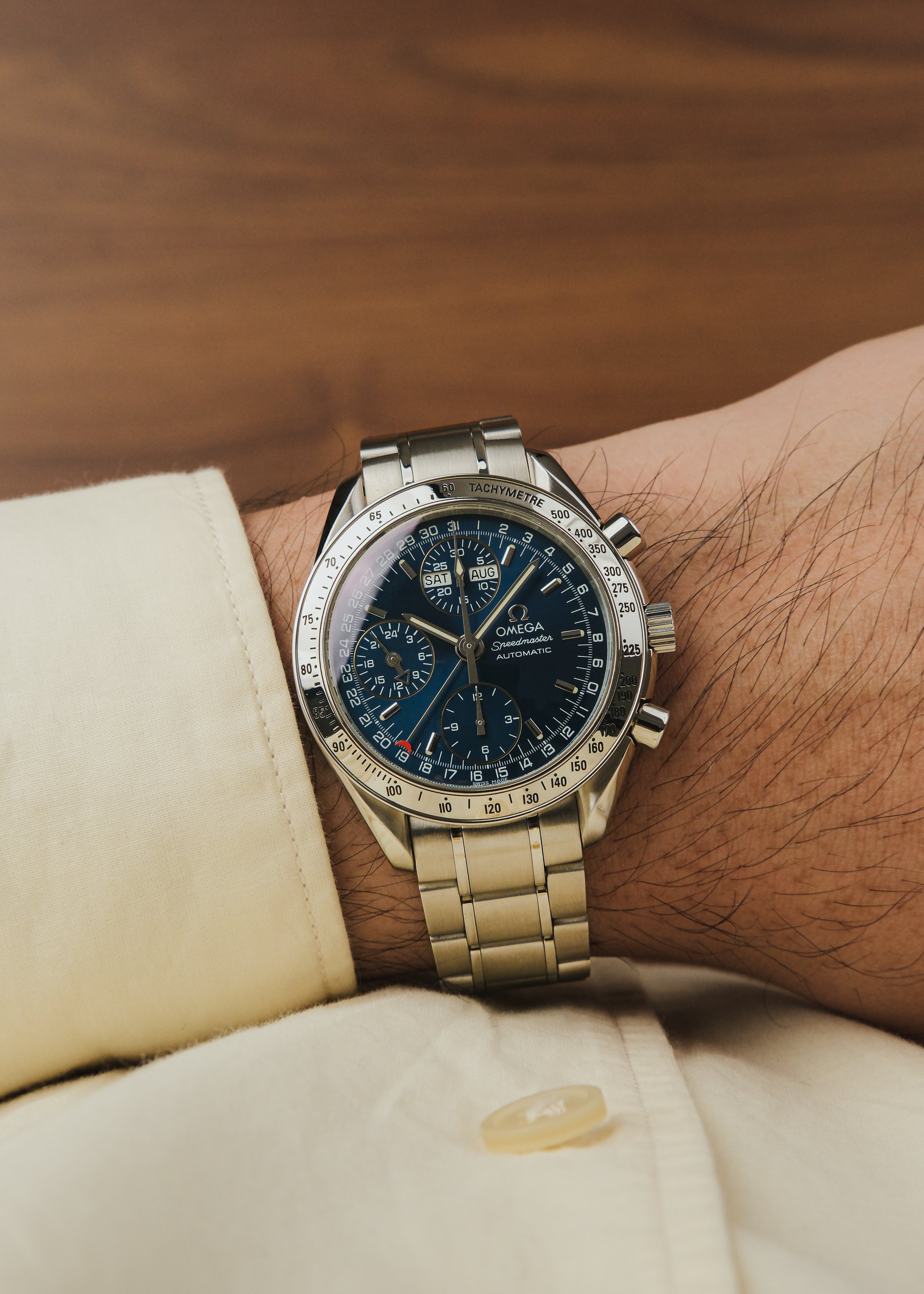 1990s Omega Speedmaster Day-Date (Box)