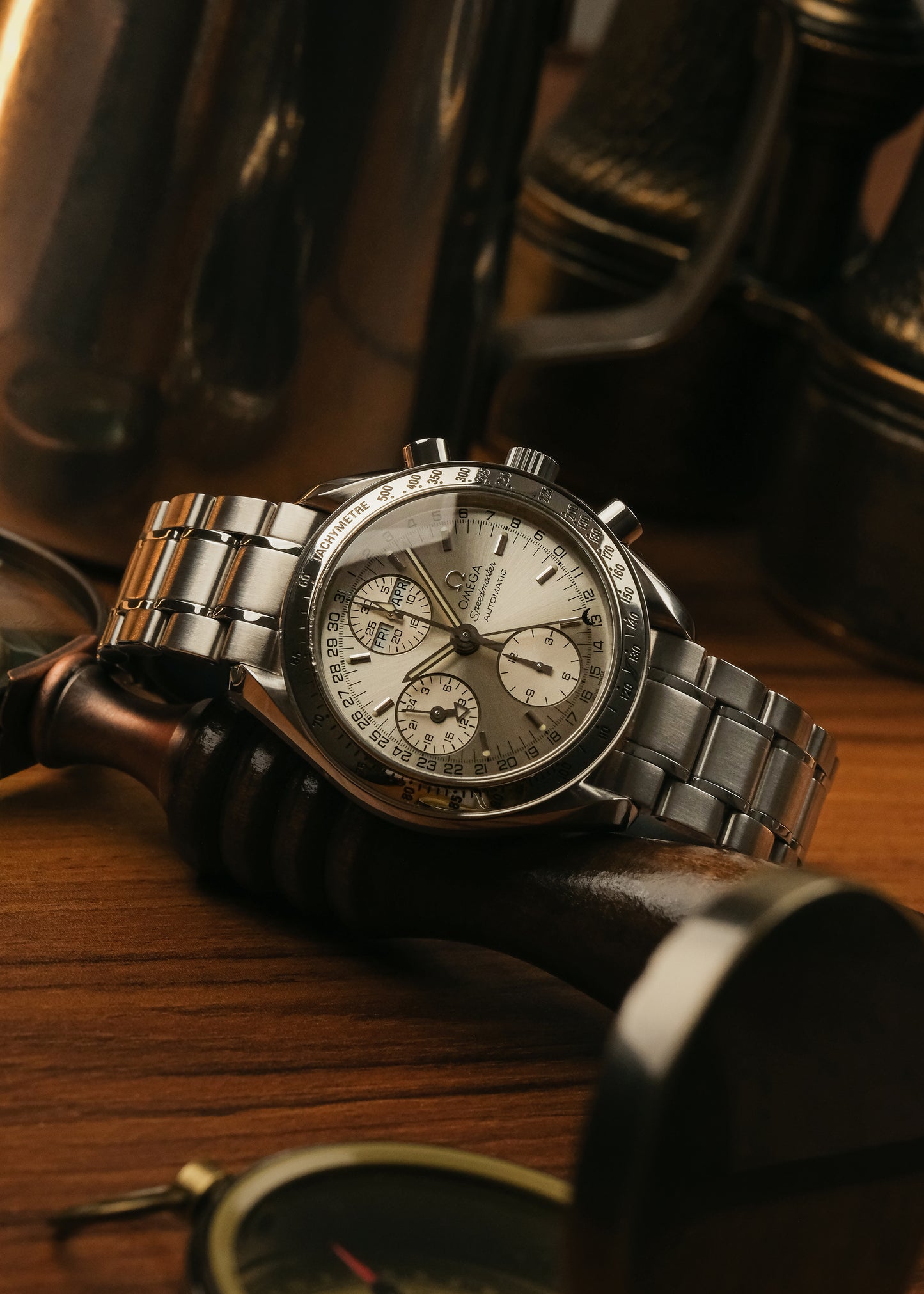 2000s Omega Speedmaster Day Date (Box & Papers)