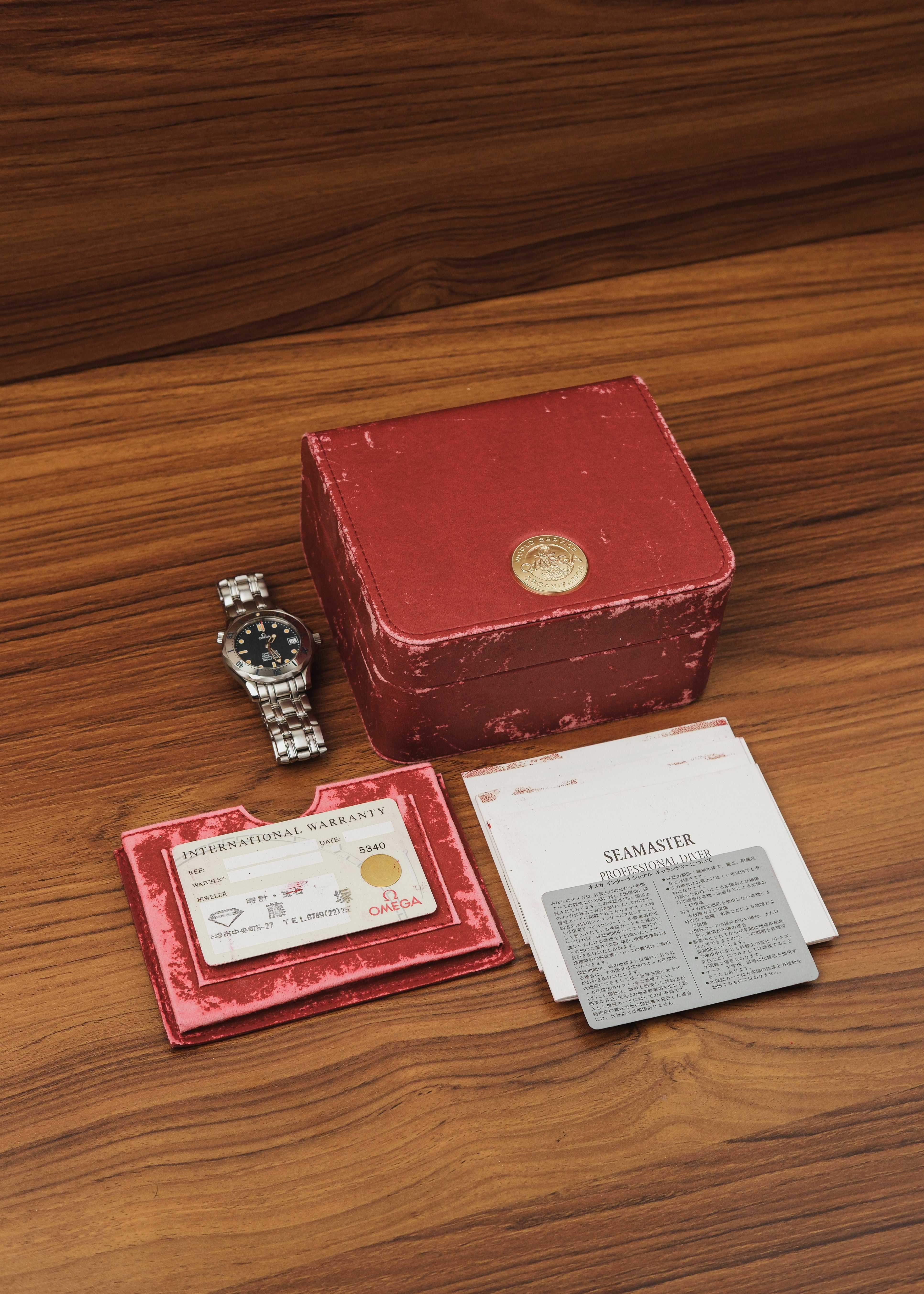 1990s Omega Seamaster (Box & Papers)
