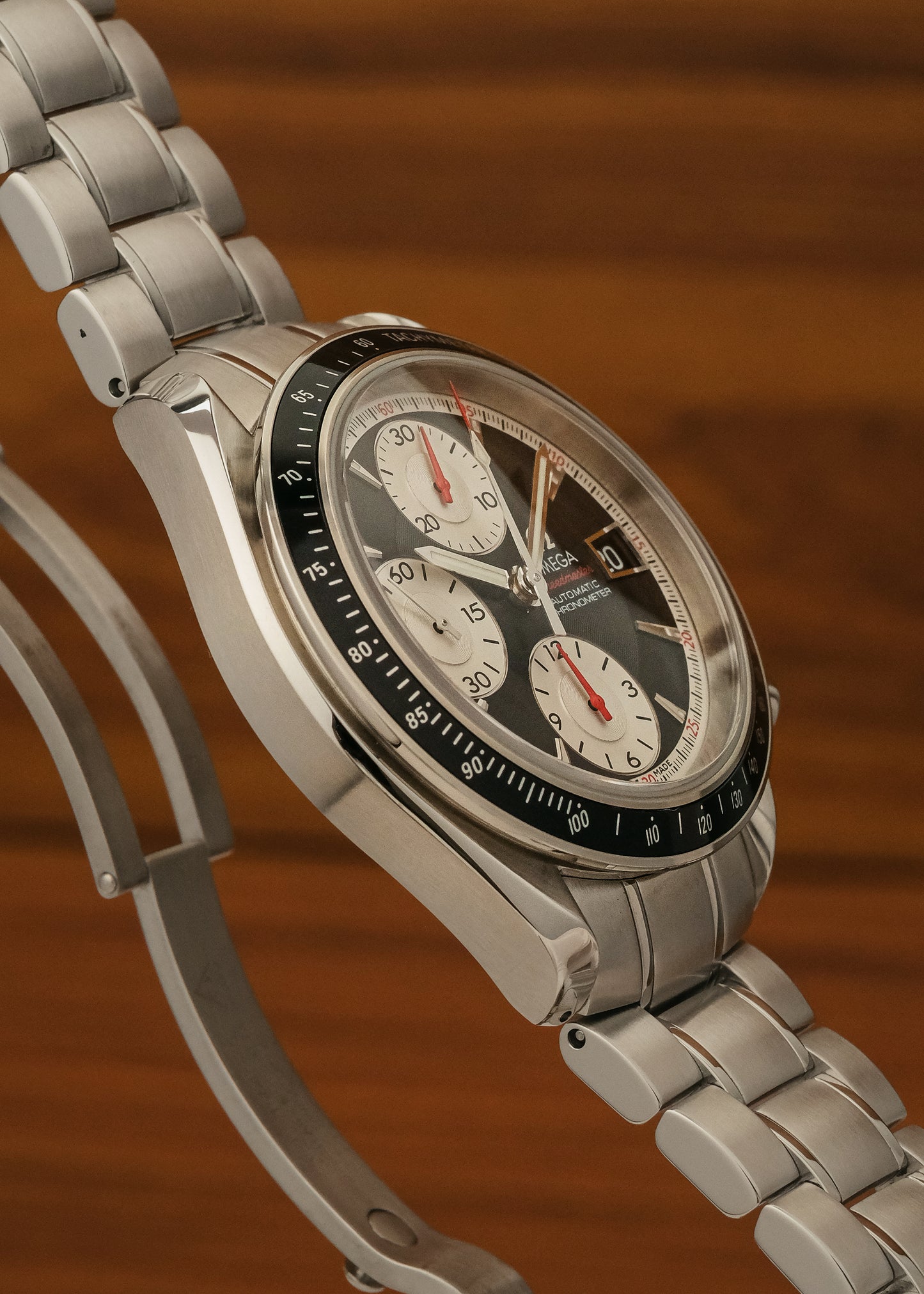 Omega Speedmaster Date "Panda Dial" (Box & Papers)