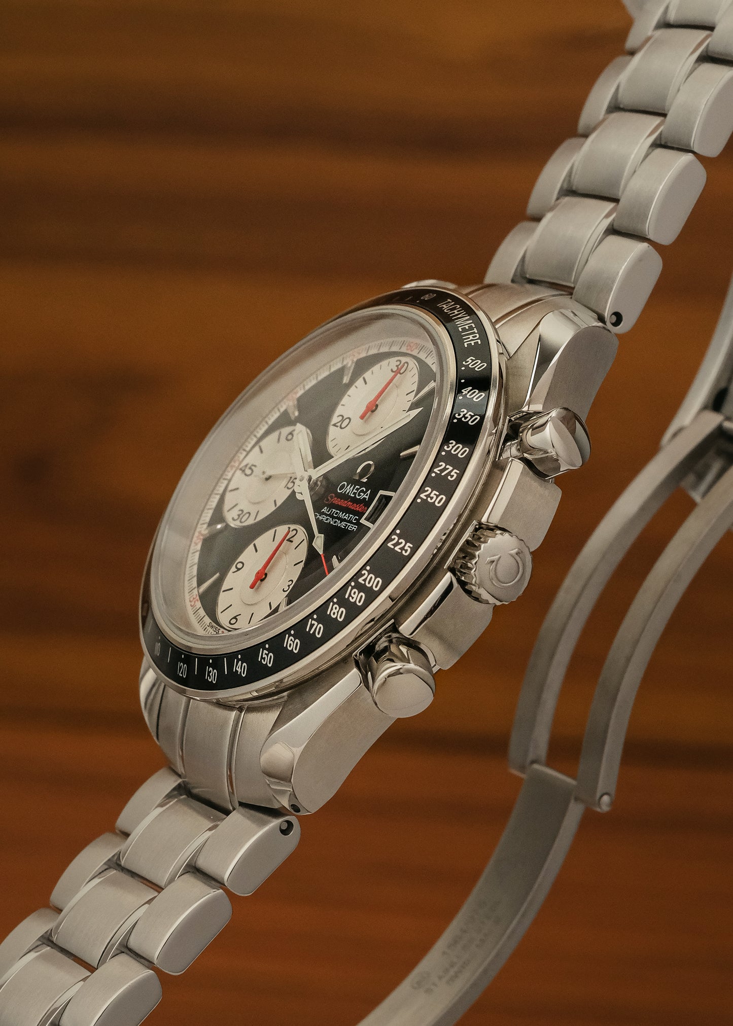 Omega Speedmaster Date "Panda Dial" (Box & Papers)