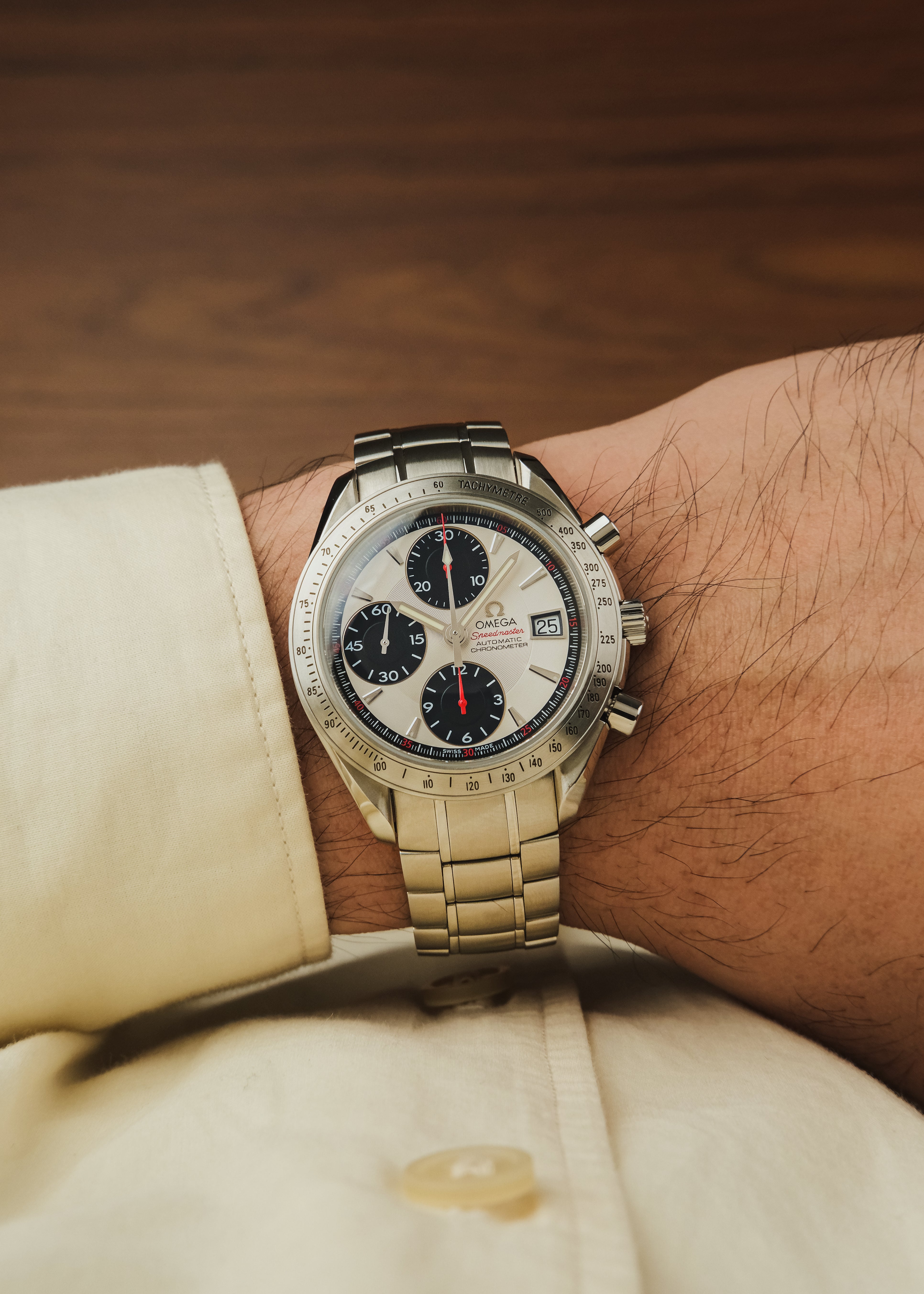 2000s Omega Speedmaster Date