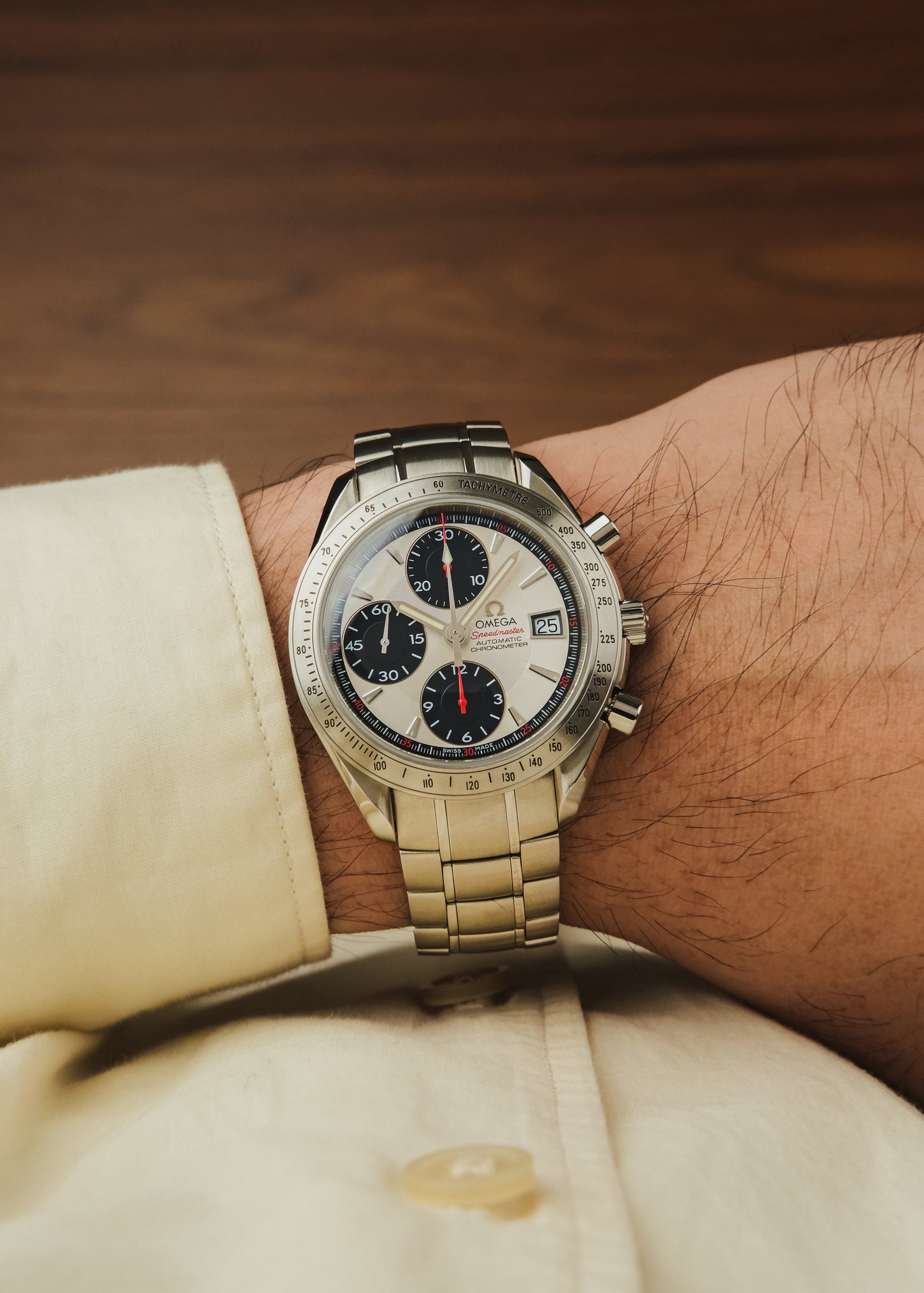 2000s Omega Speedmaster Date