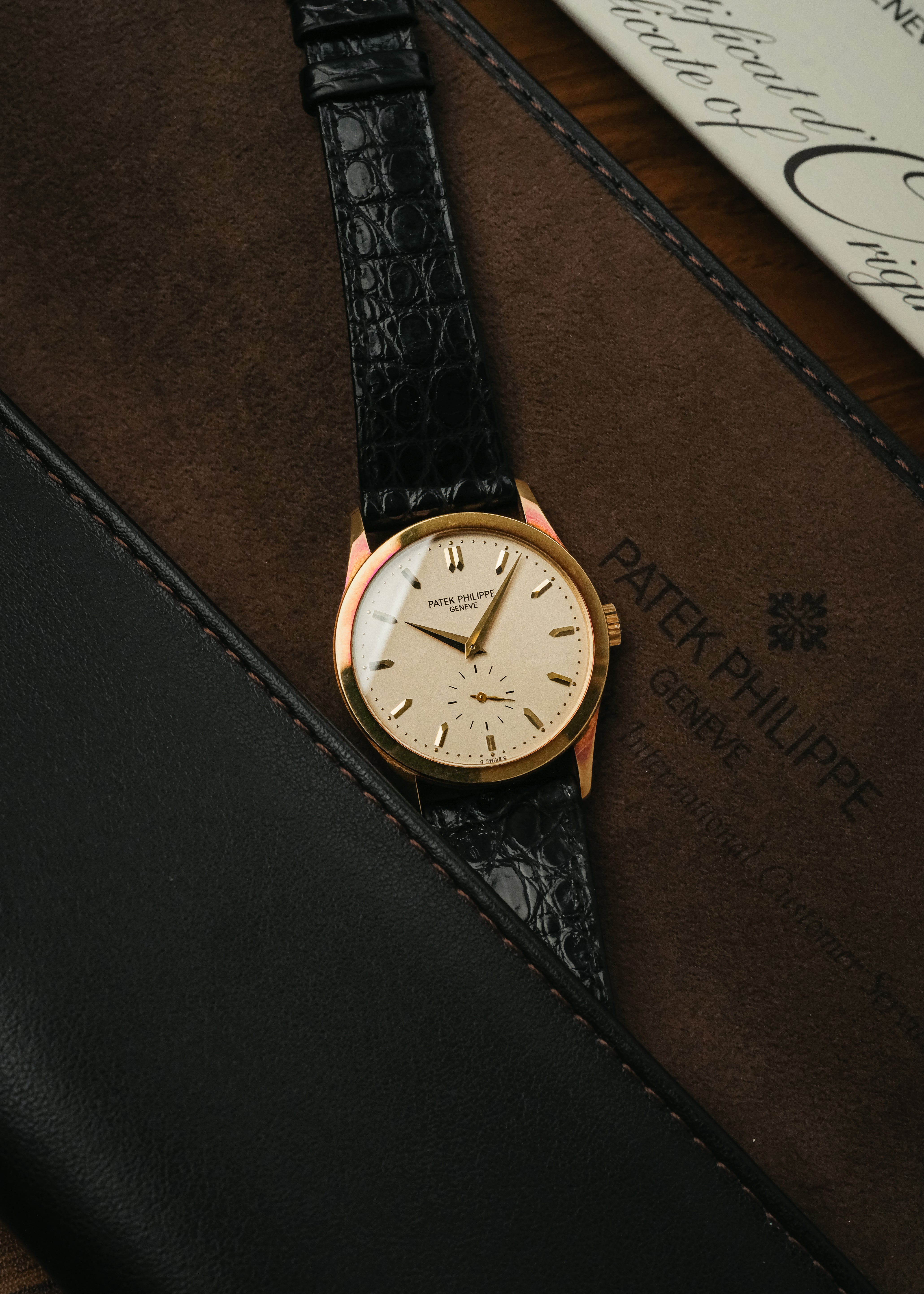 1996 Patek Philippe Calatrava 18K Gold (Papers)
