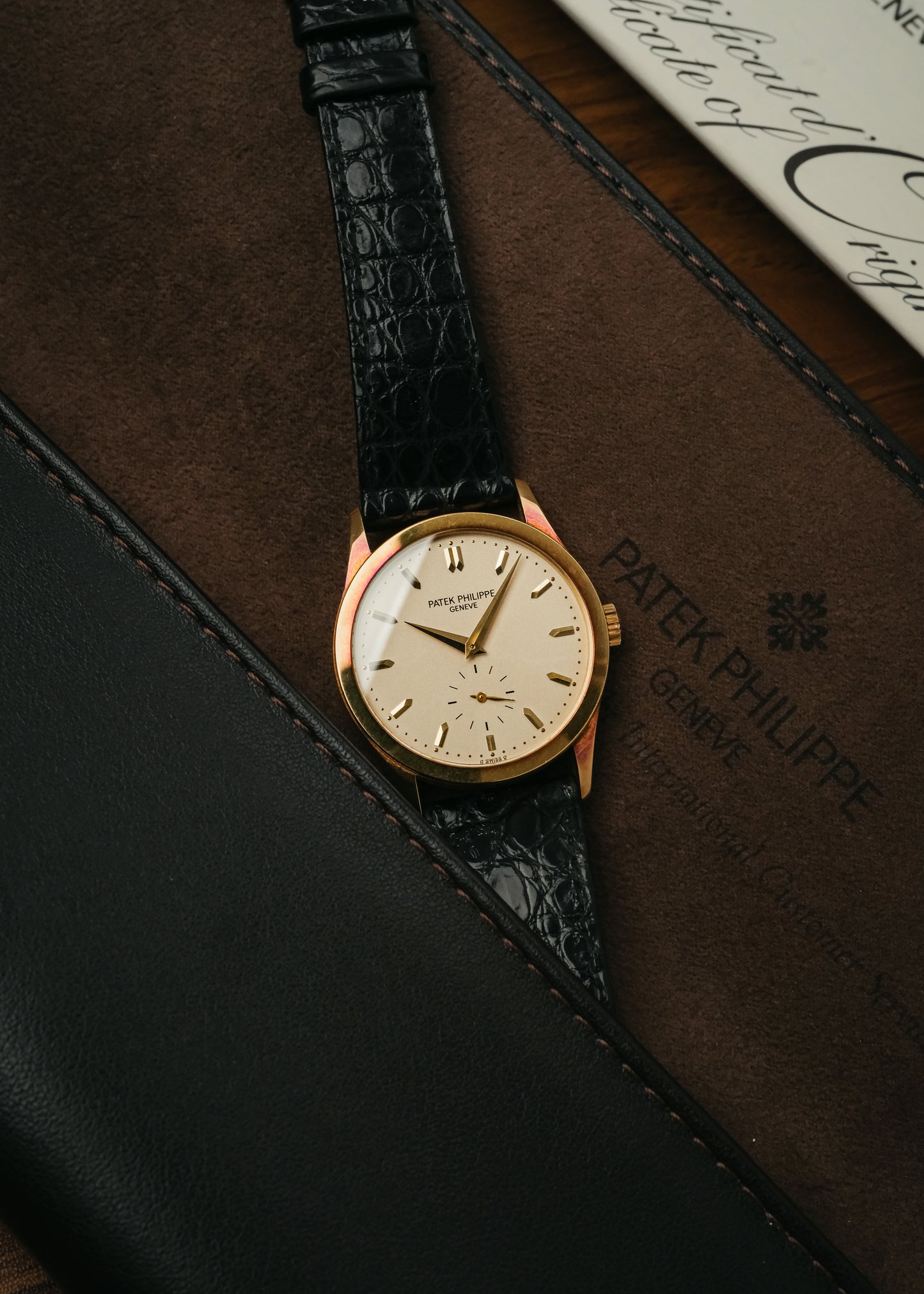 1996 Patek Philippe Calatrava 18K Gold (Papers)